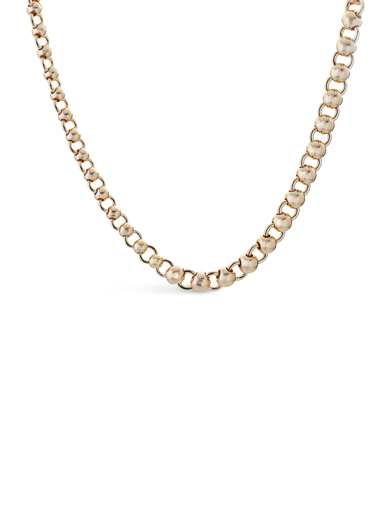 Tideform Necklace Gold