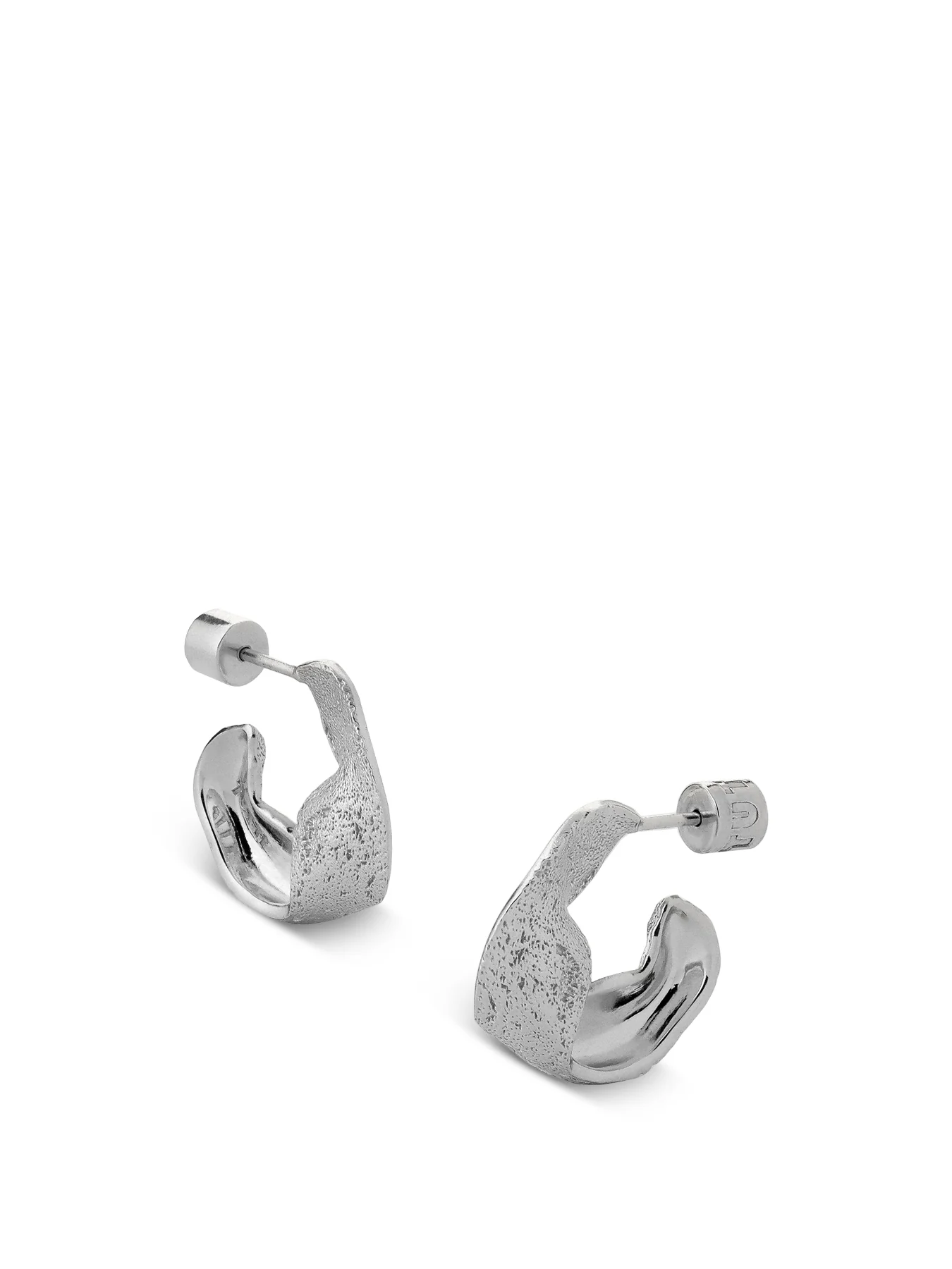Wave Earrings Silver