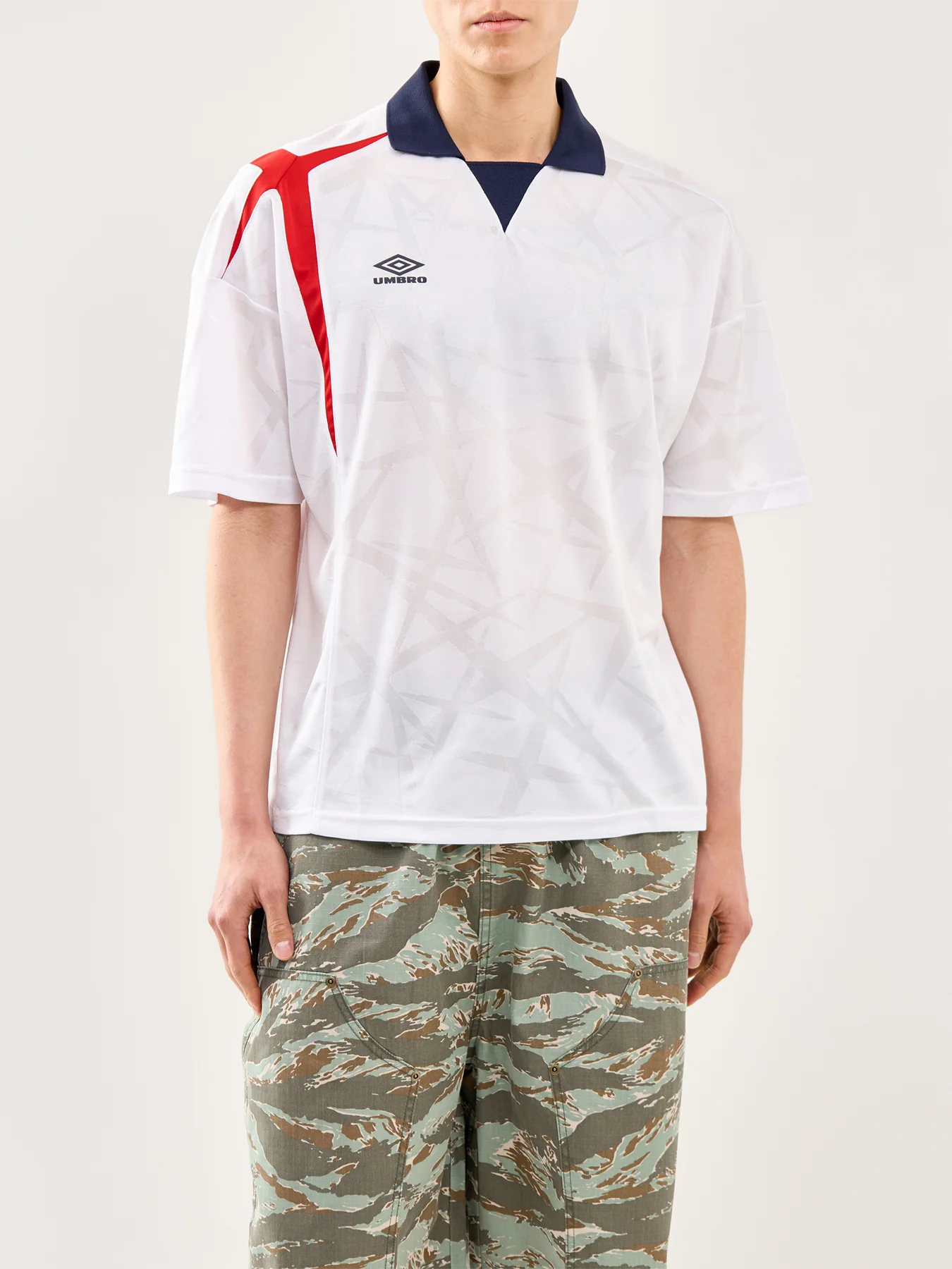 Boxy Football Shirt Multi - Image 4