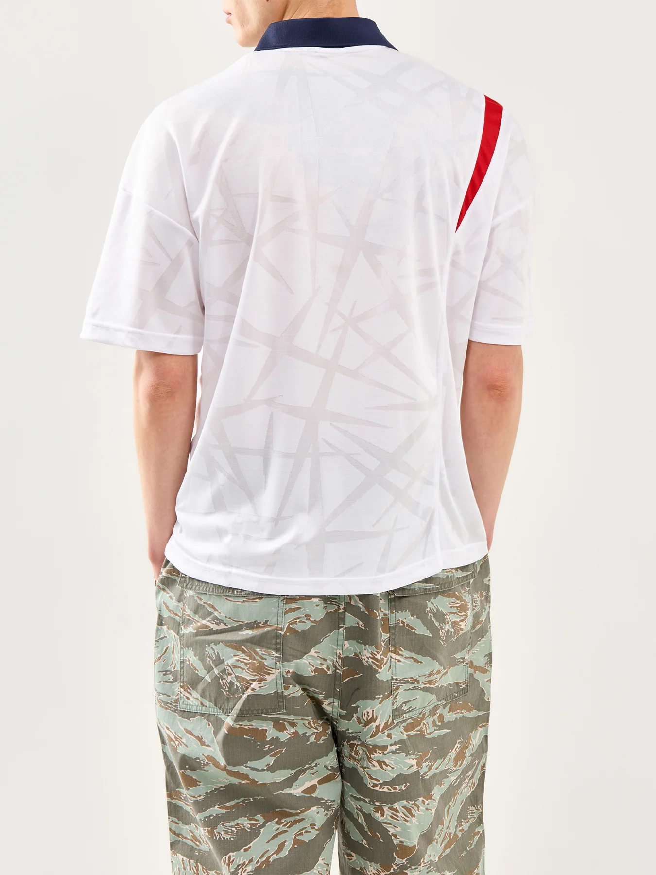 Boxy Football Shirt Multi - Image 5