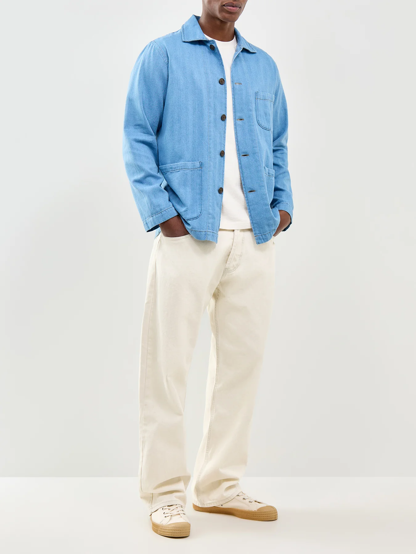 Bakers Overshirt Blue - Image 2