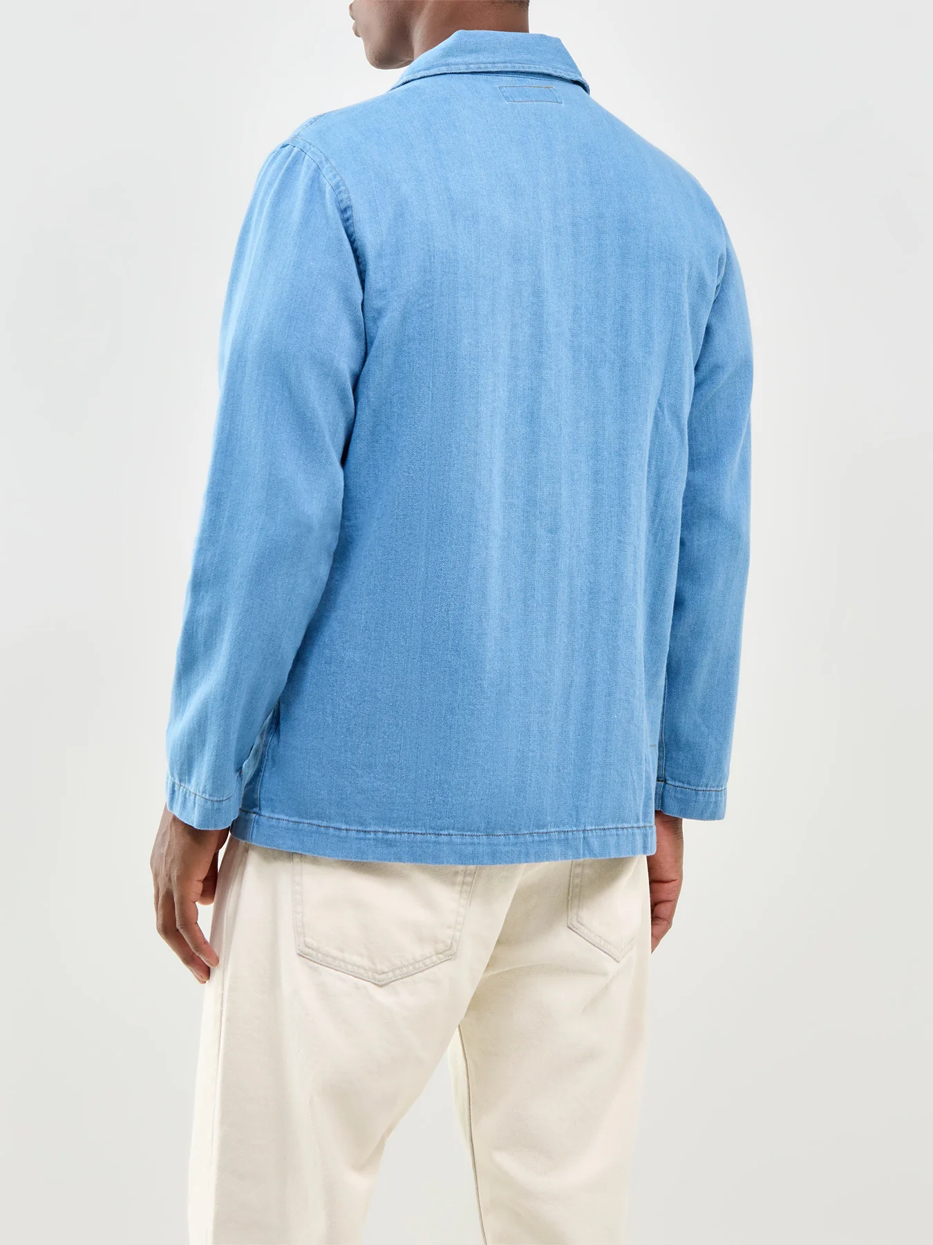 Bakers Overshirt Blue - Image 5