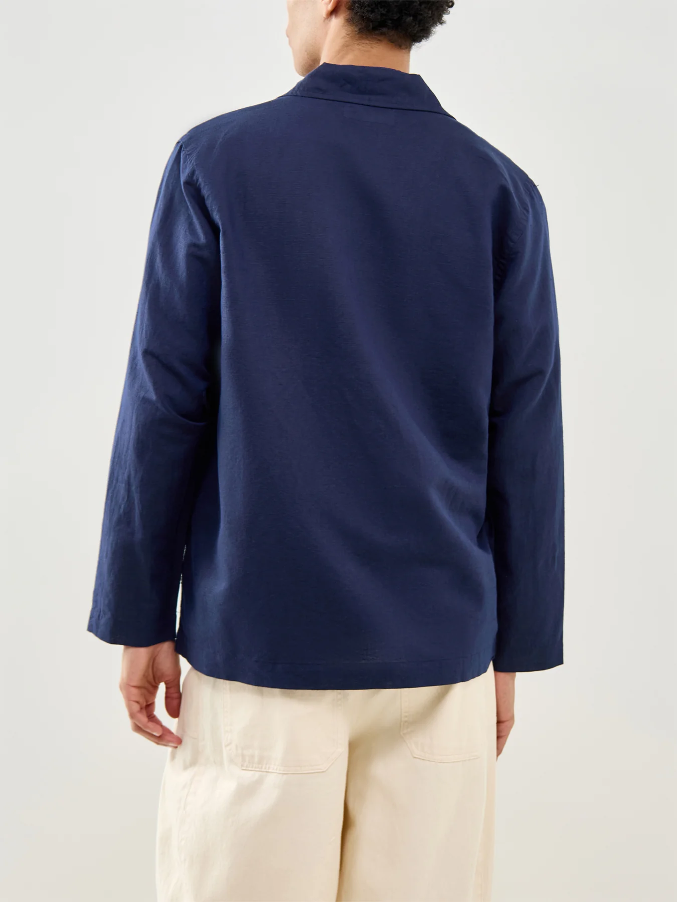 Bakers Overshirt Navy - Image 5