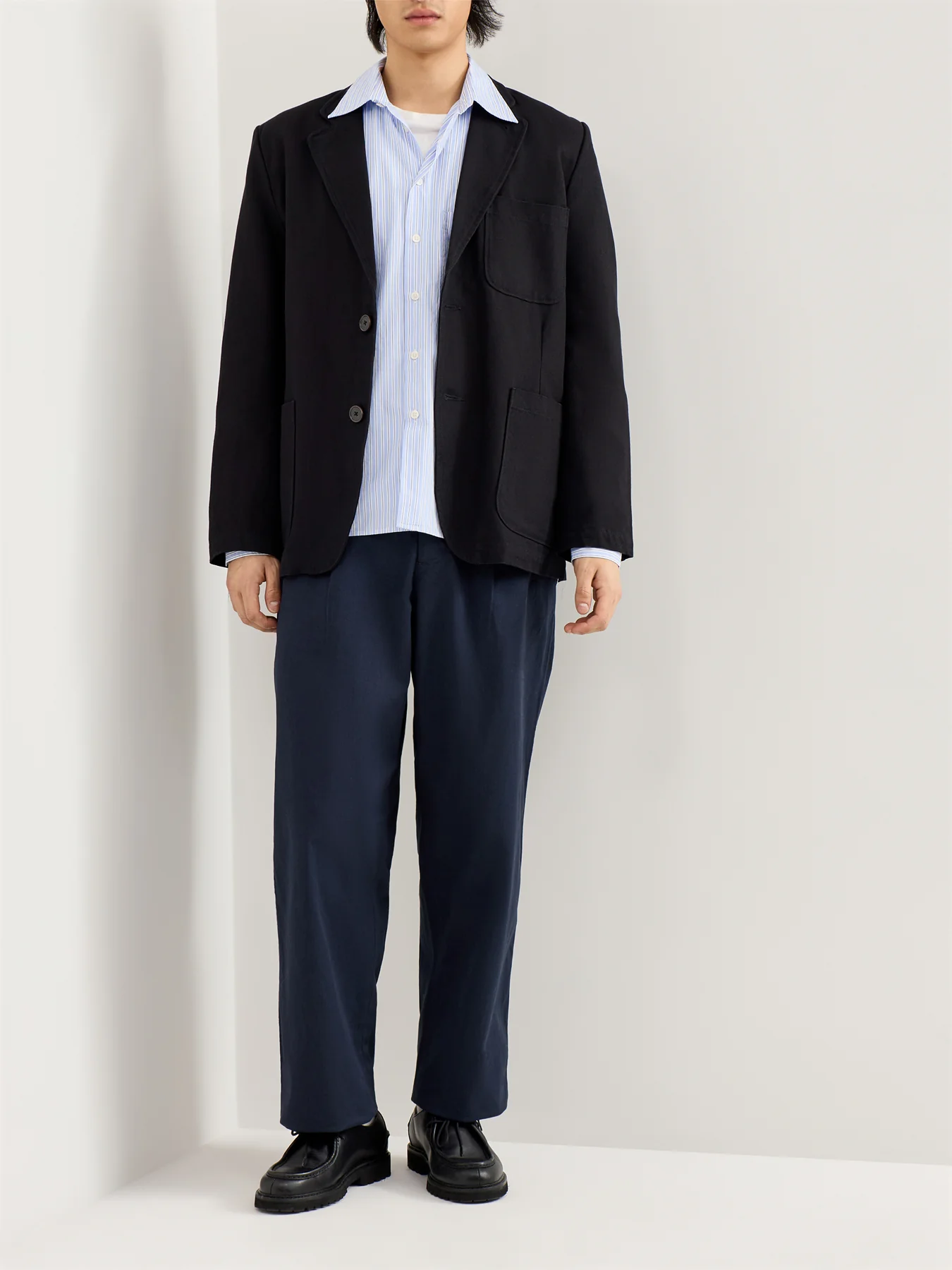 Dockside Overshirt Black - Image 2