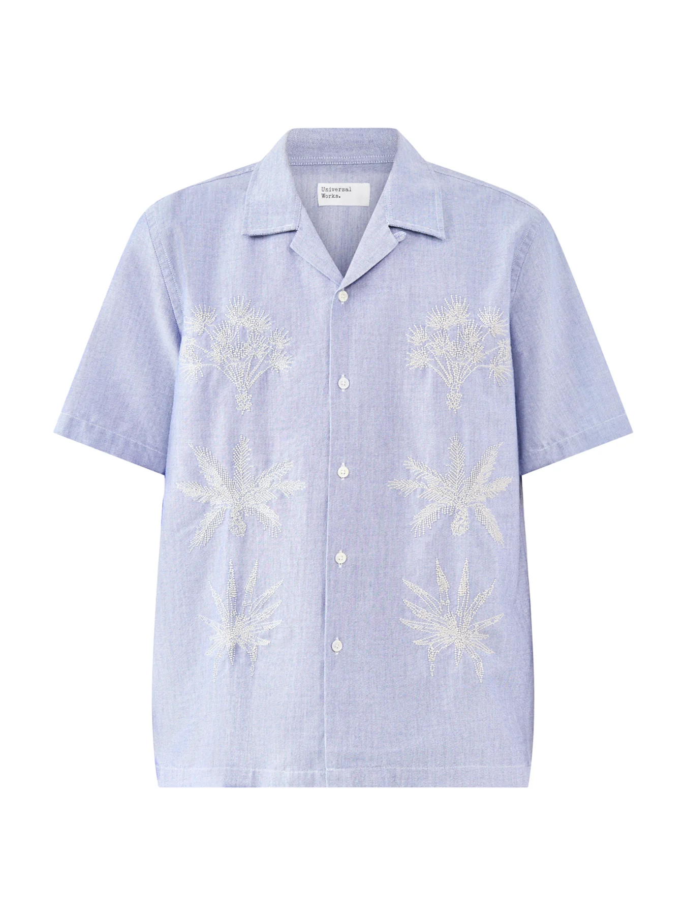 Road Trip Cotton Shirt Blue