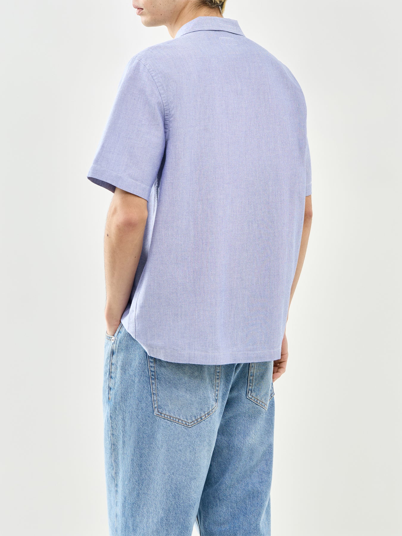 Road Trip Cotton Shirt Blue - Image 5