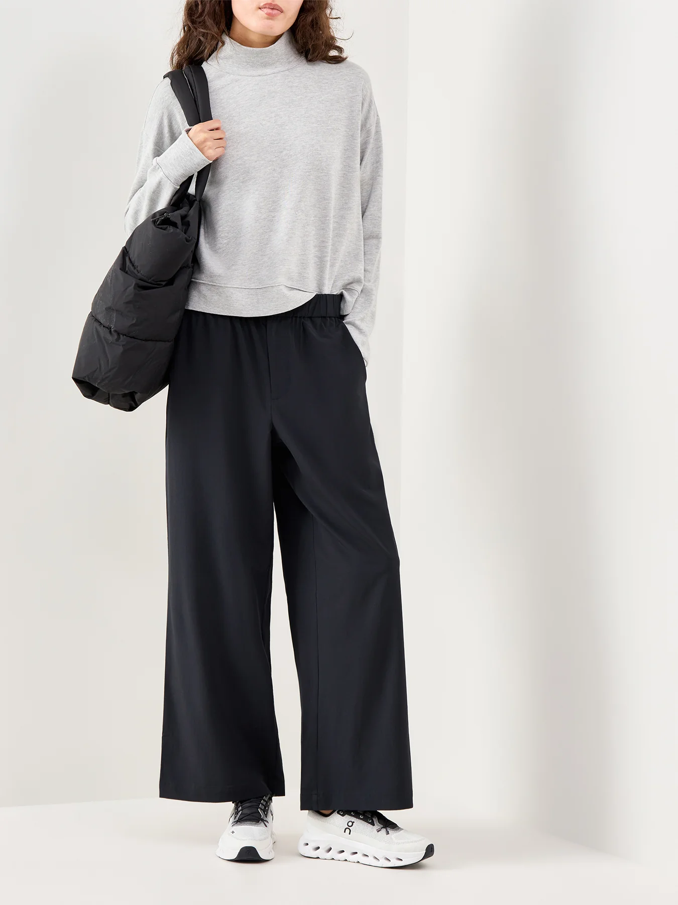 Kayson Wide Leg Trousers Black - Image 2
