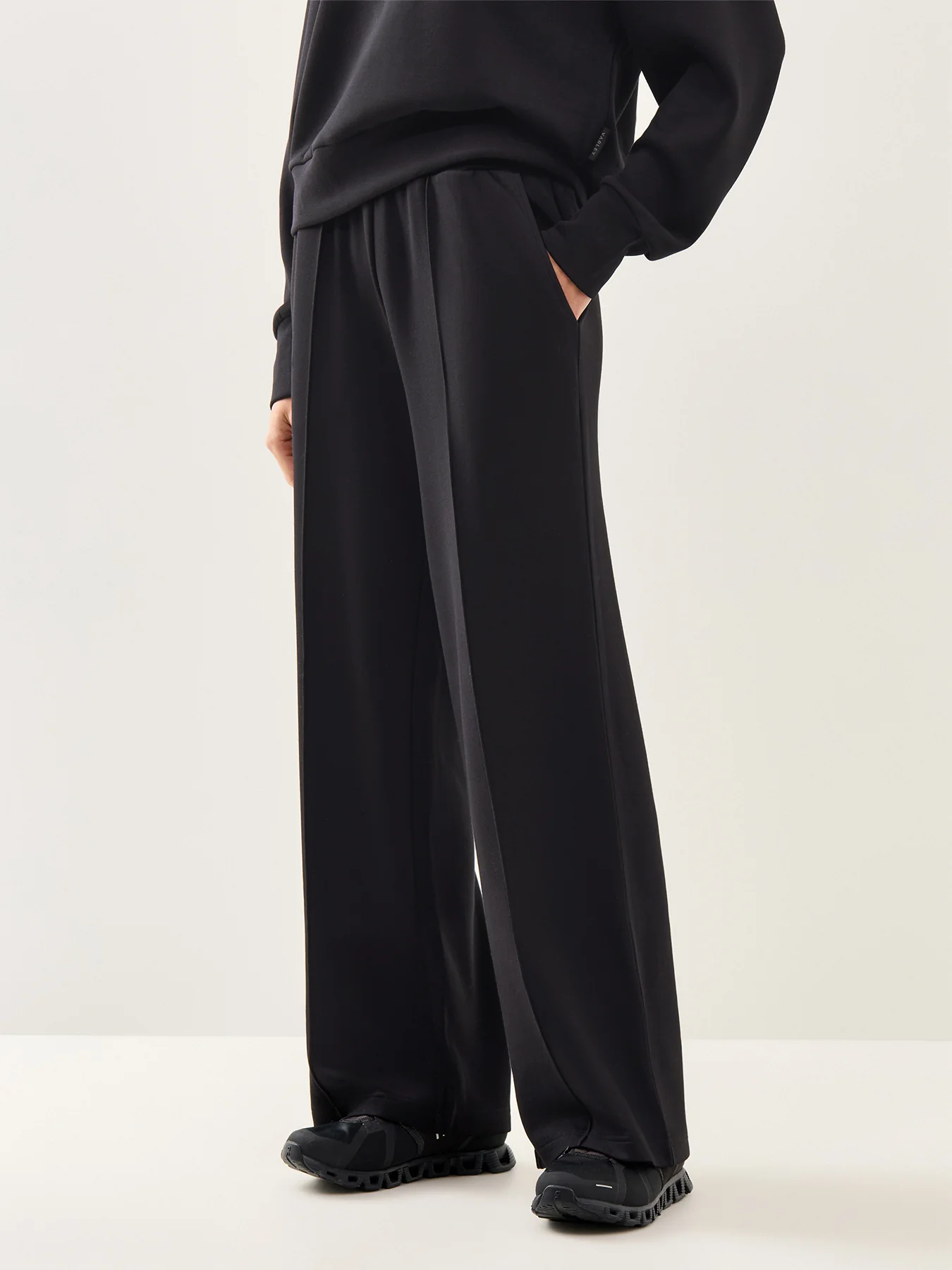 The Wide Leg Pant 30 Black - Image 4