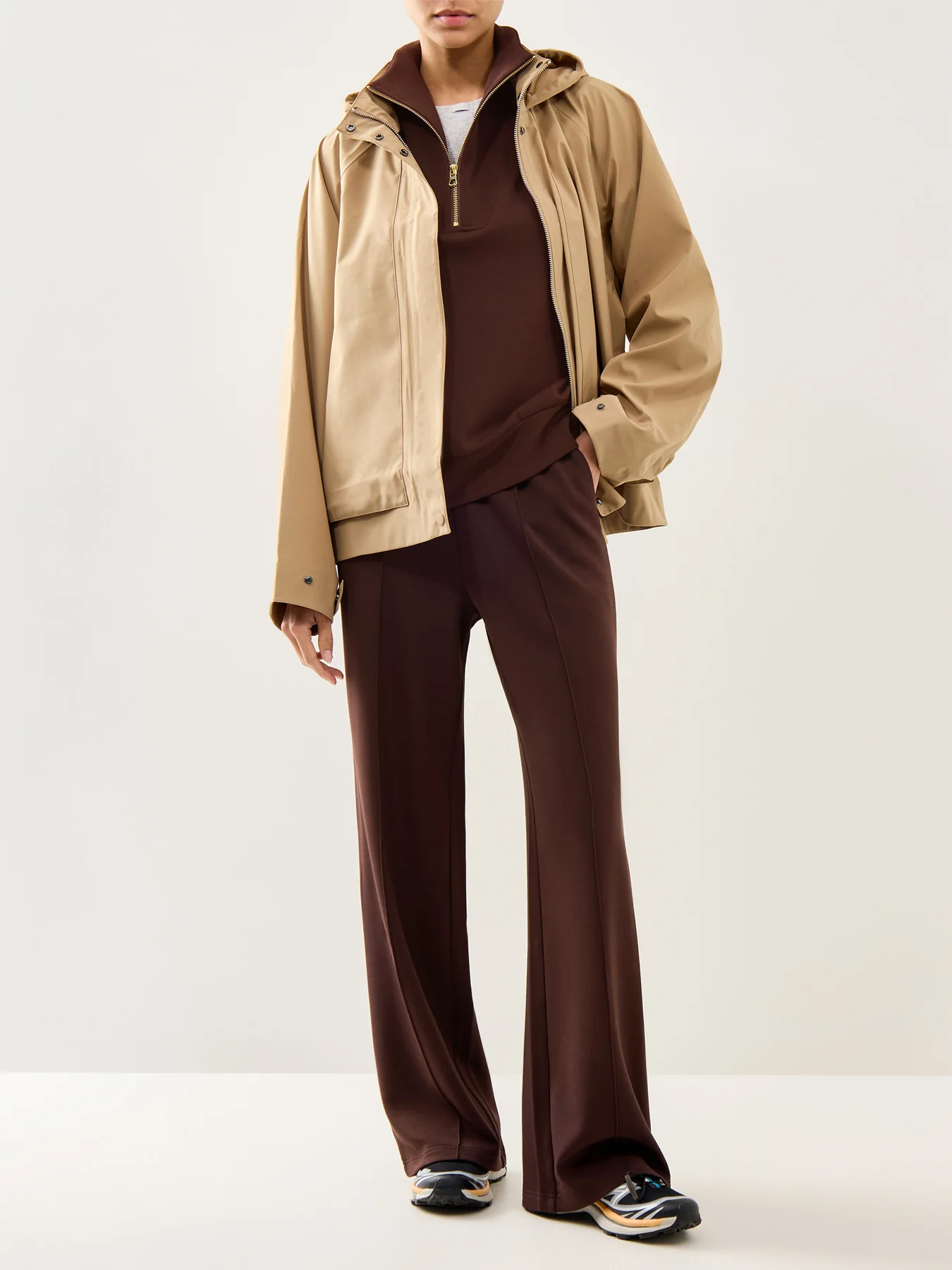 The Wide Leg Pant 30 Coffee Bean - Image 2