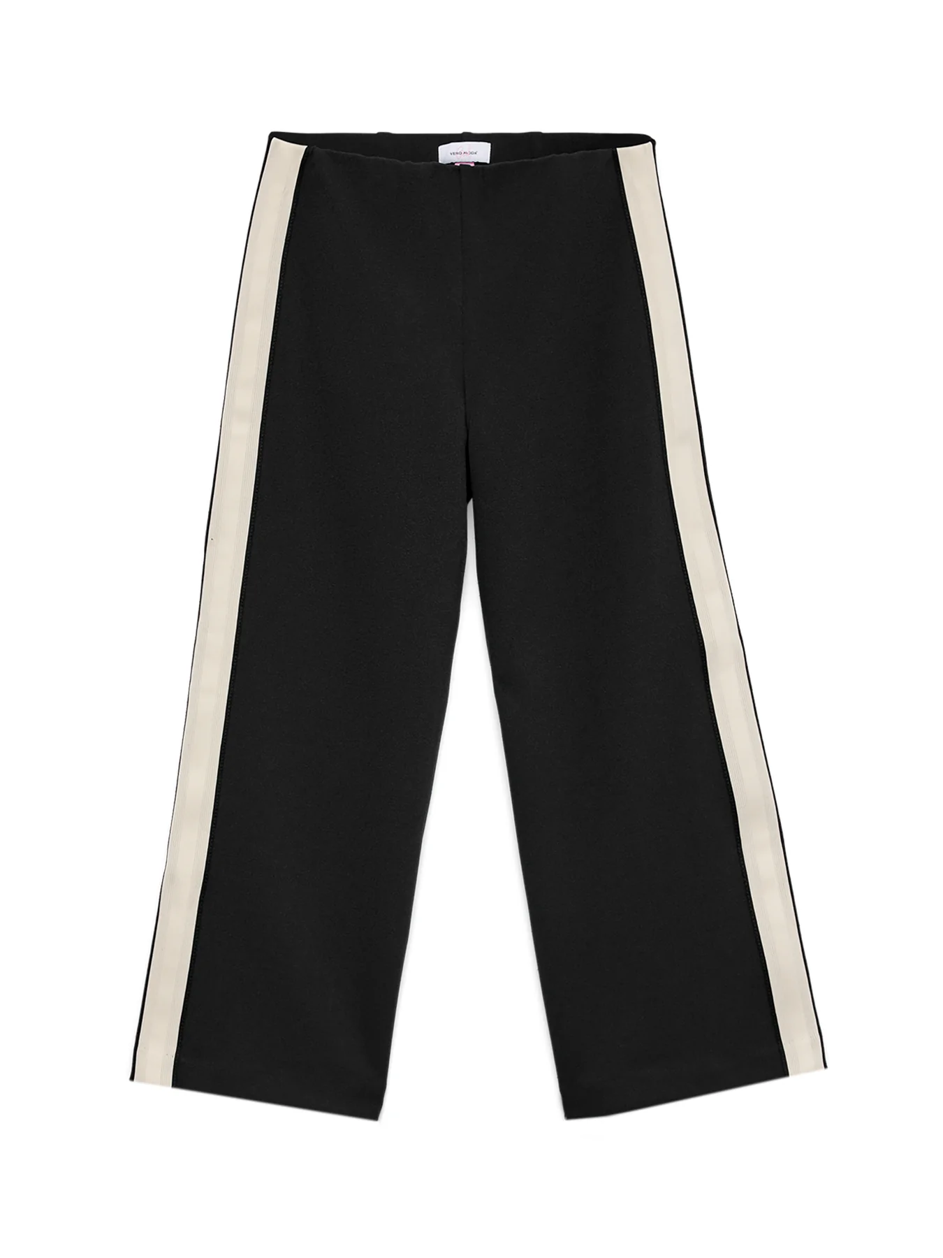 Kids' Wide Leg Panel Trousers Black