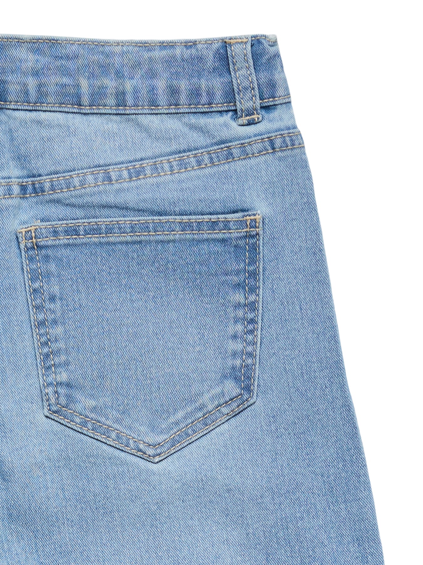 Kids’ Daisy Wide Denim Jeans Blue - Image 2