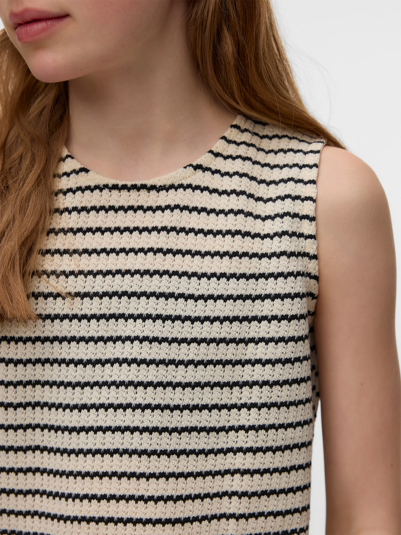 Kids’ Ohia Sleeveless Top Striped - Image 2