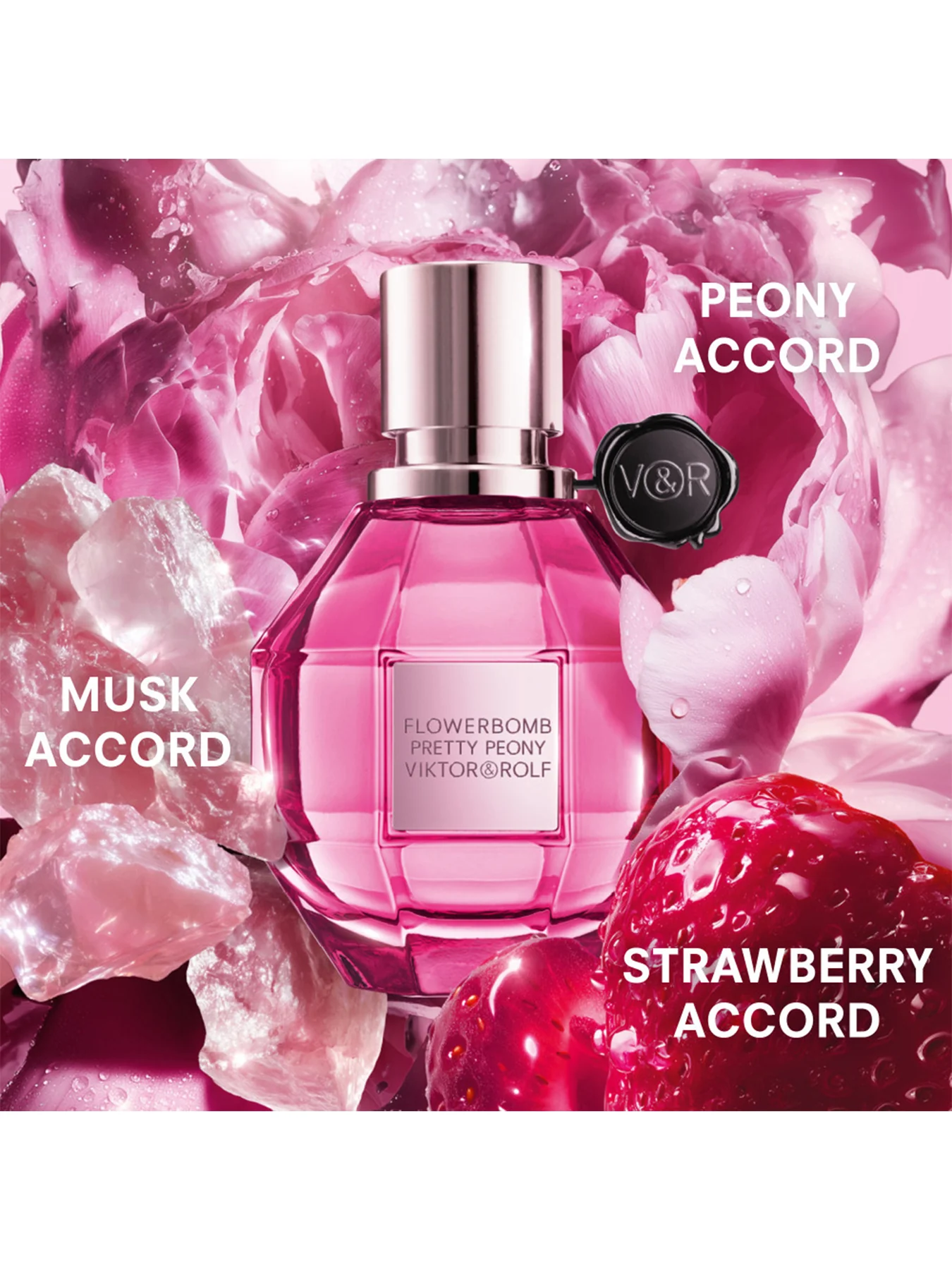 Flowerbomb Pretty Peony Eau de Parfum 100ml - Image 3