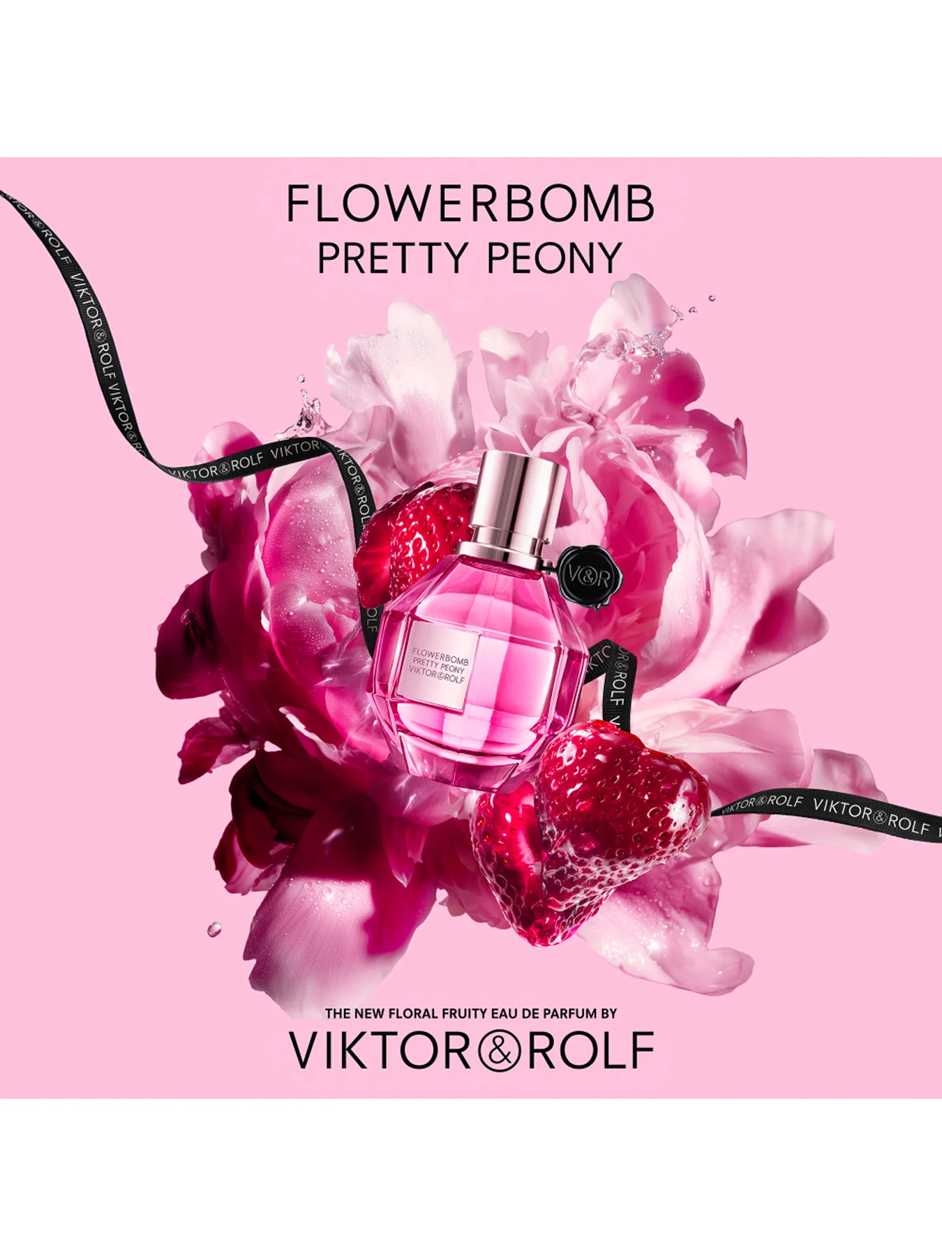 Viktor & Rolf Flowerbomb Pretty Peony Eau de Parfum 50ml - Image 4