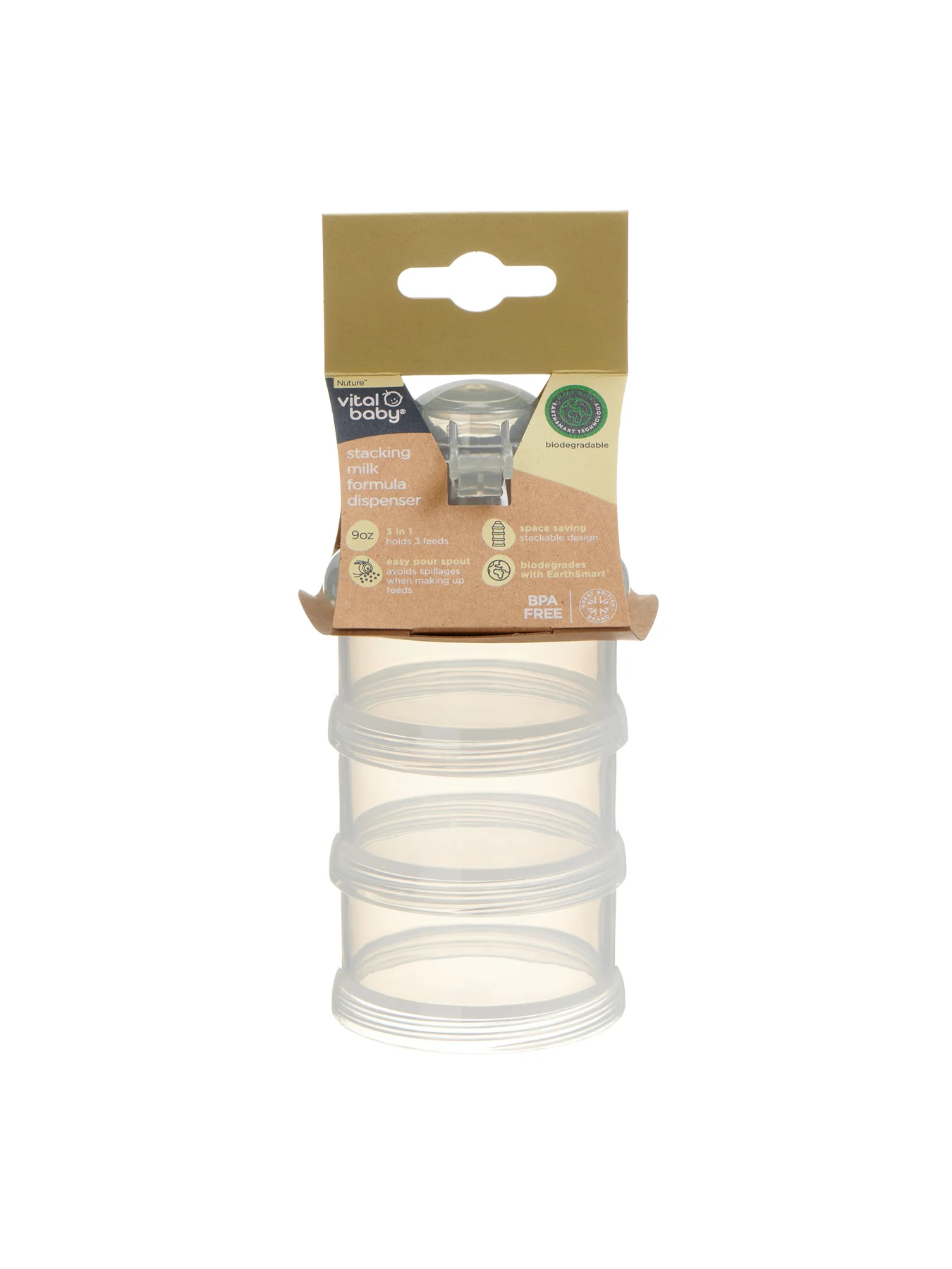 Stacking Formula Dispenser White - Image 3