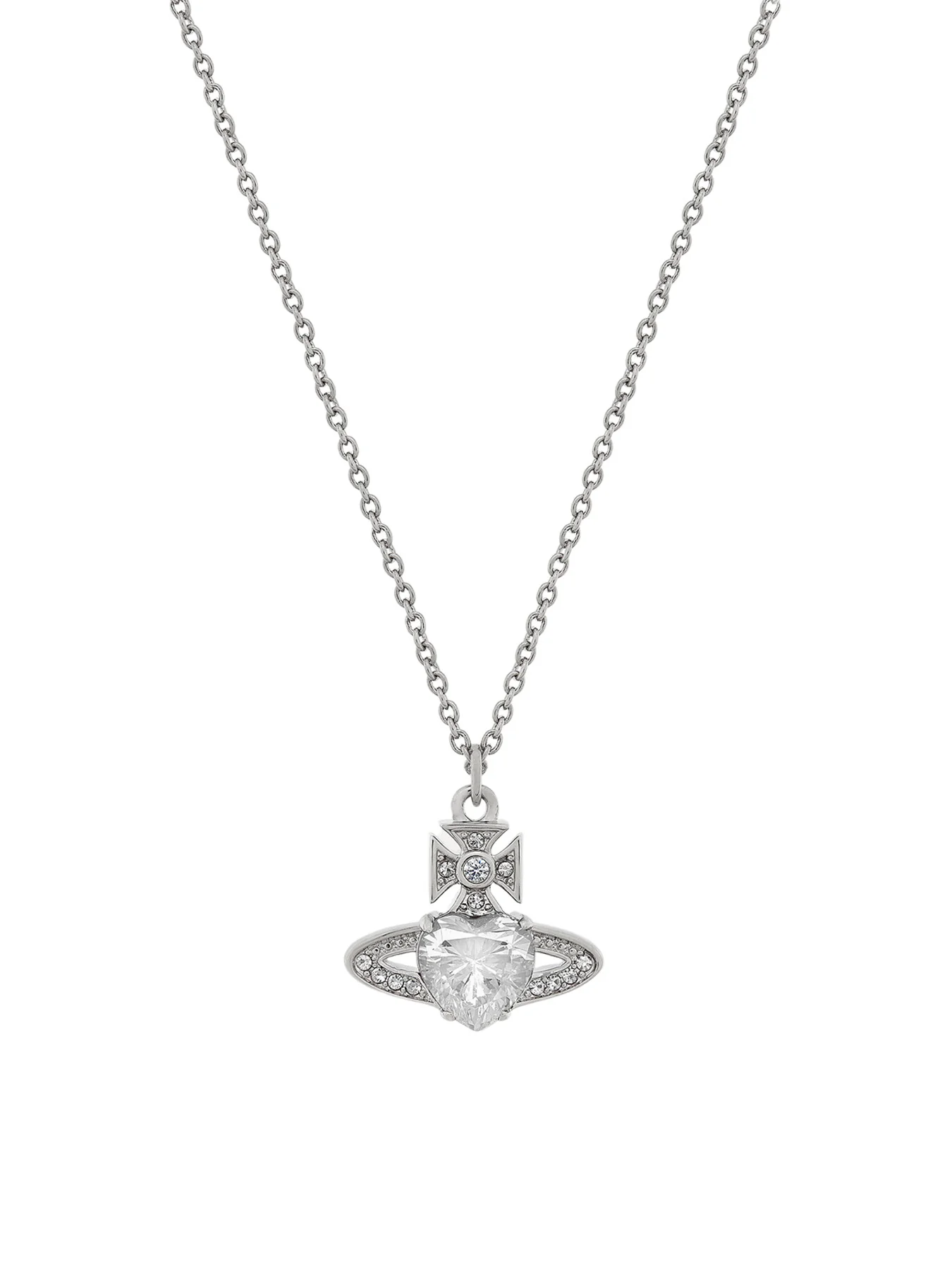 Ariella Pendant Necklace Silver