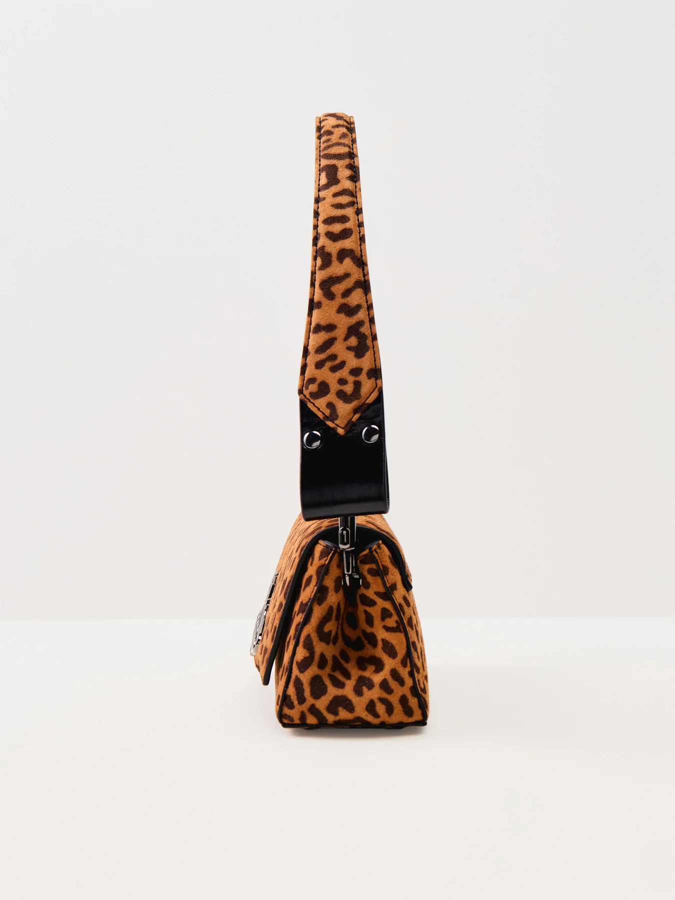 Hazel Small Handbag Leather Leopard - Image 4