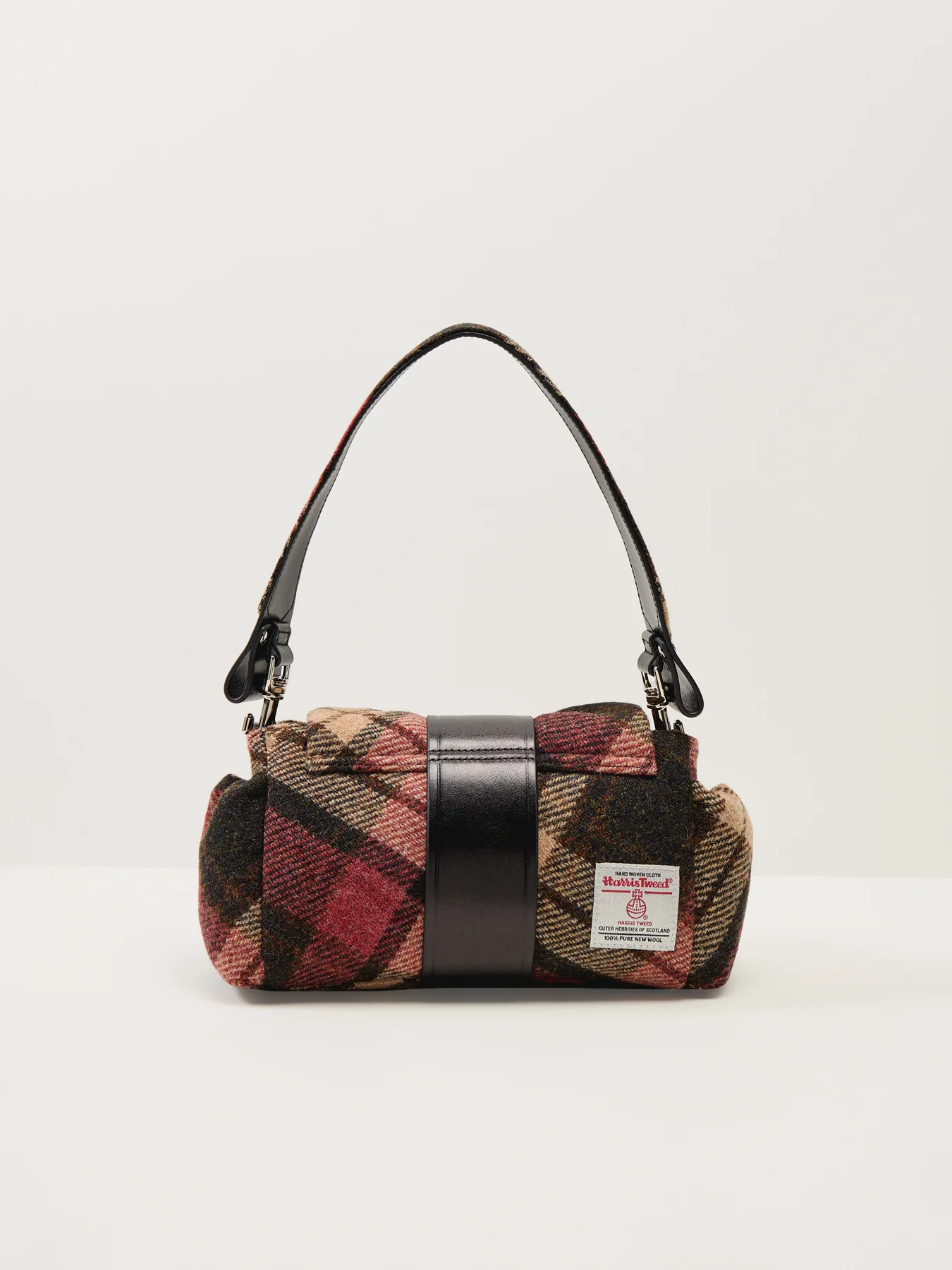 Hazel Treasure Handbag Light Check Wool - Image 3