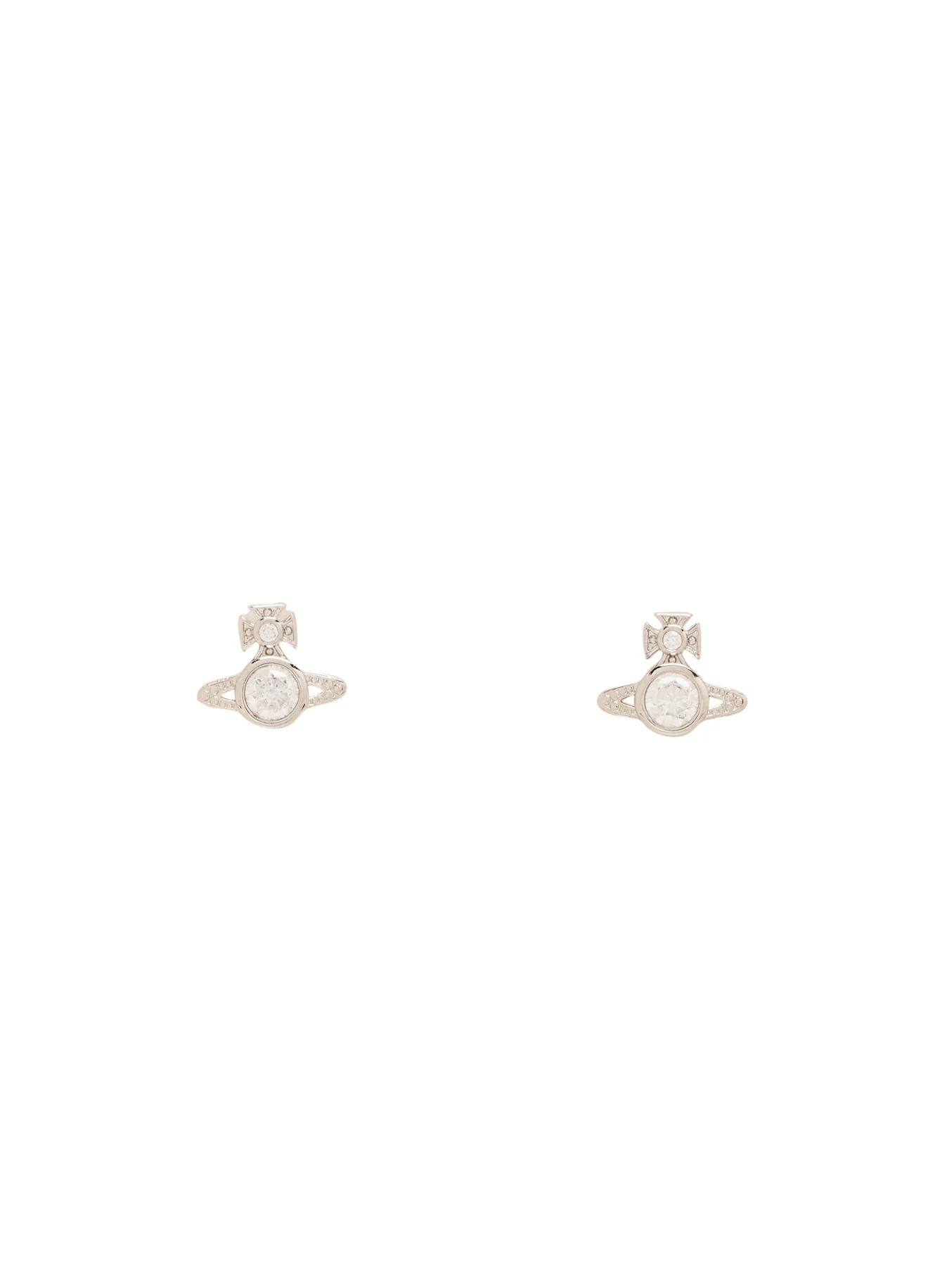 London Orb Earrings Silver