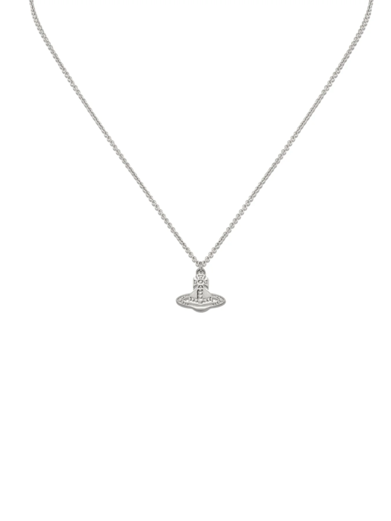 Signature Pendant Necklace Silver - Image 3