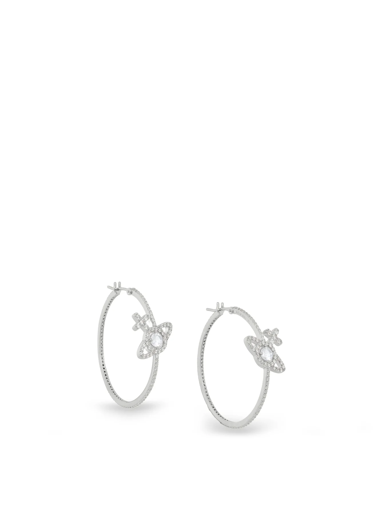 Olympia CZ Hoop Earrings