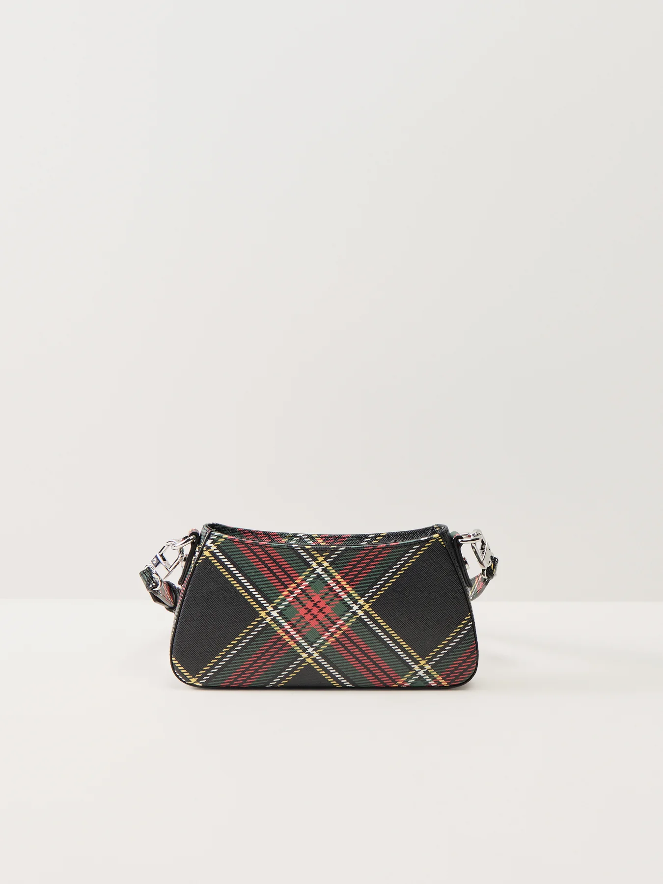 Tasha Tartan Shoulder Phone Bag Chelsea Tartan - Image 3