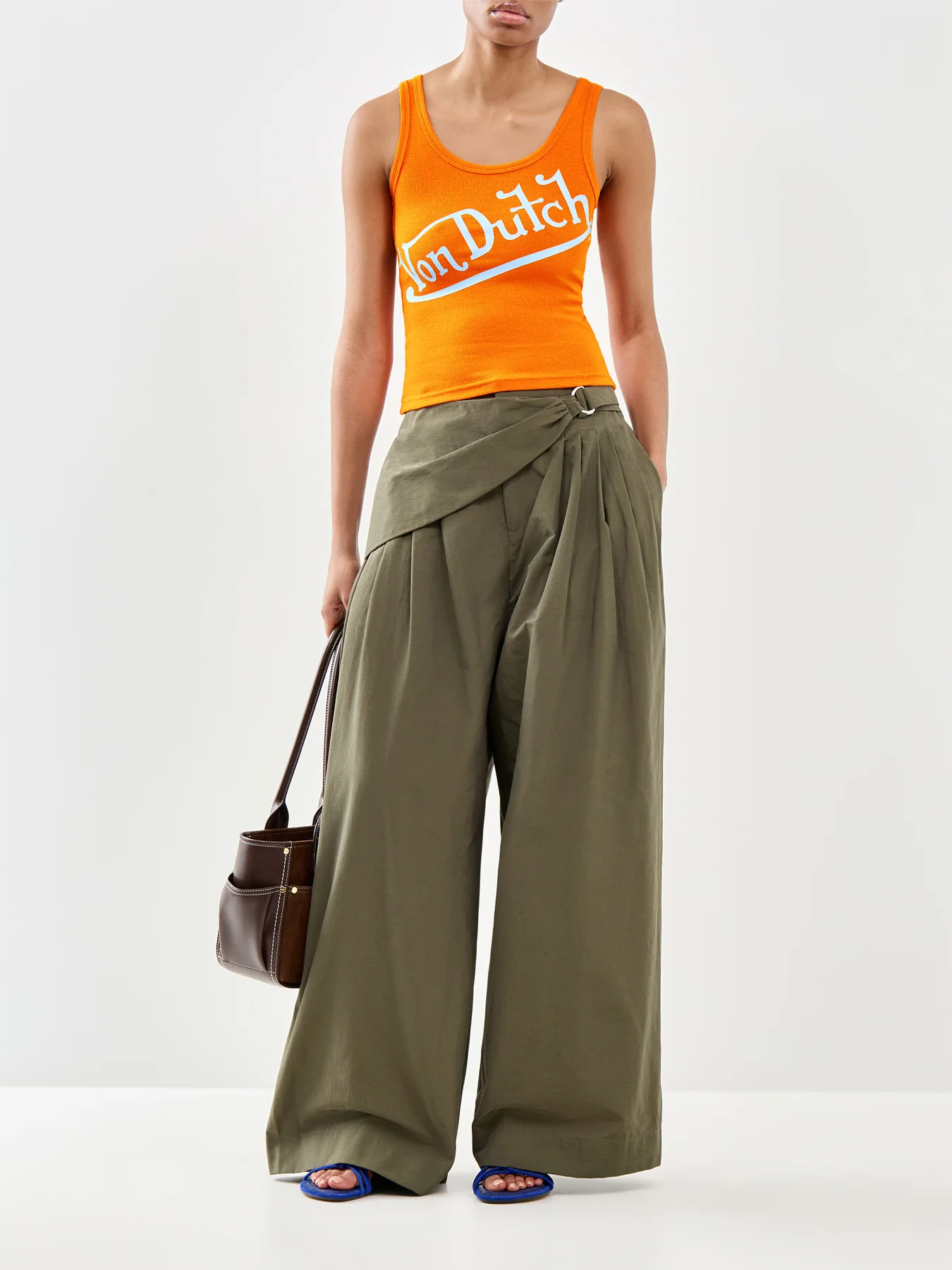 Contrast Tank Orange - Image 2