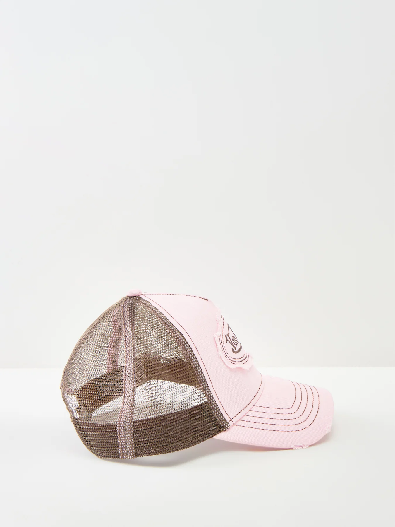 Distressed Logo Cap Pink - Image 2
