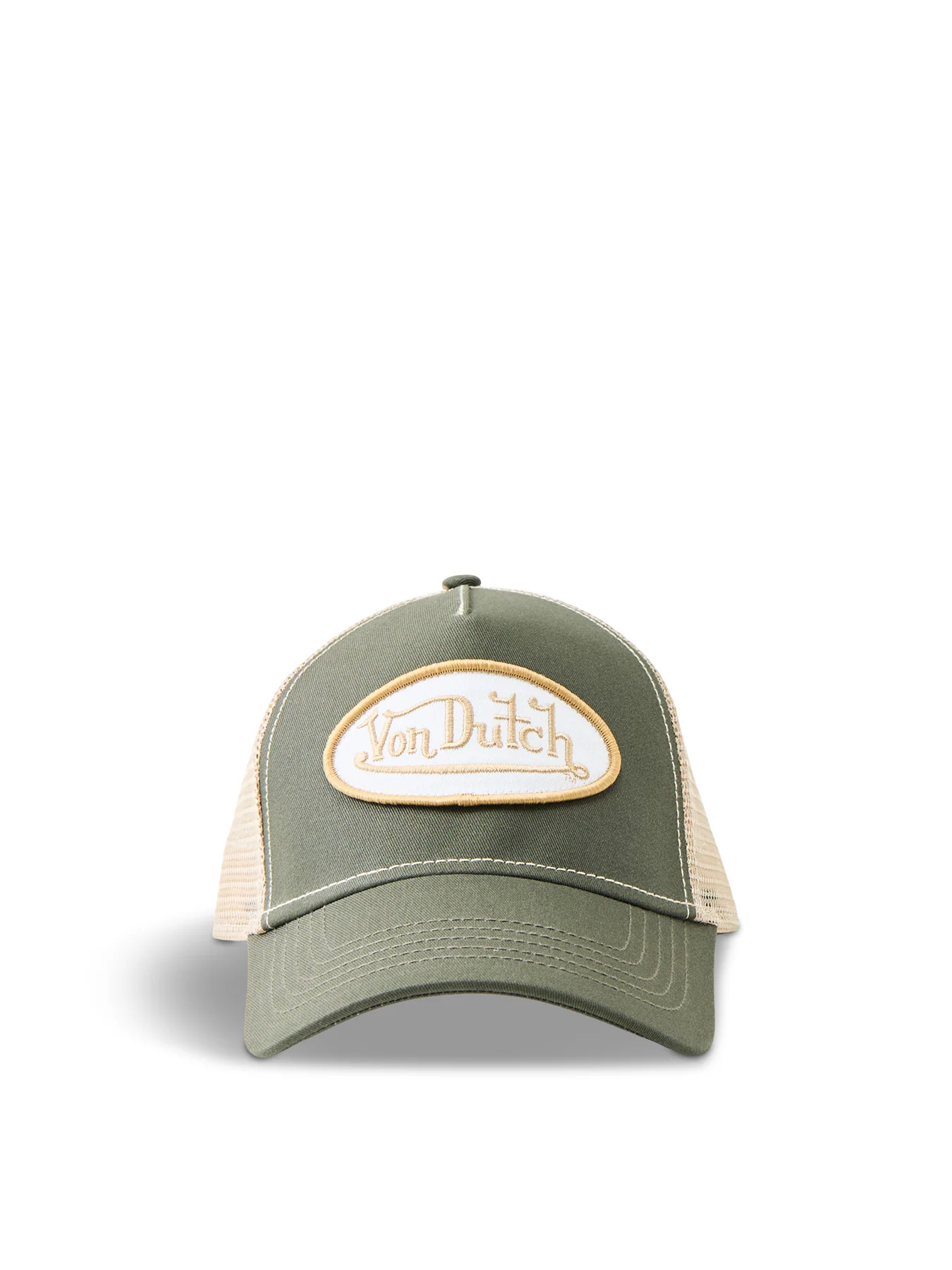 Logo Trucker Cap Khaki