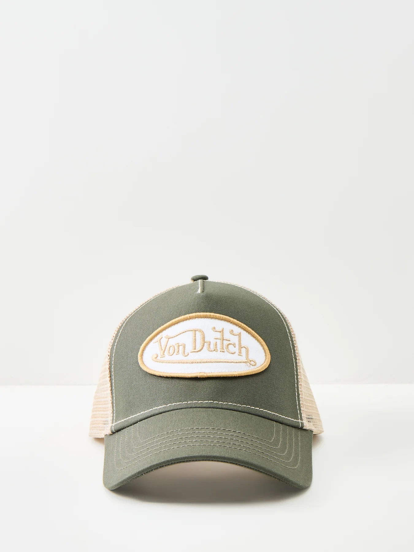 Logo Trucker Cap Khaki - Image 4