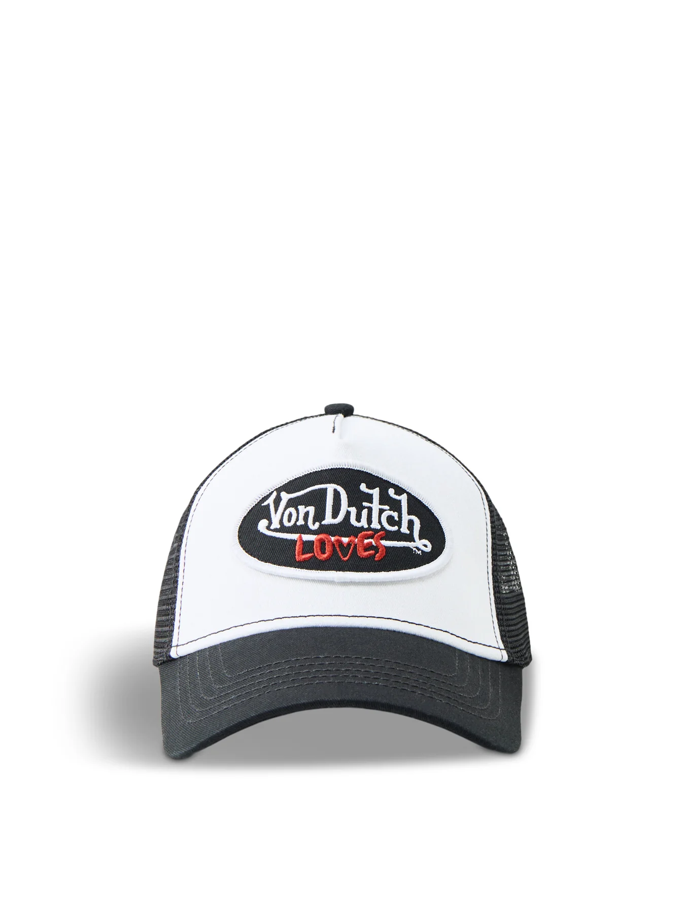 Love Collection Cap Black White