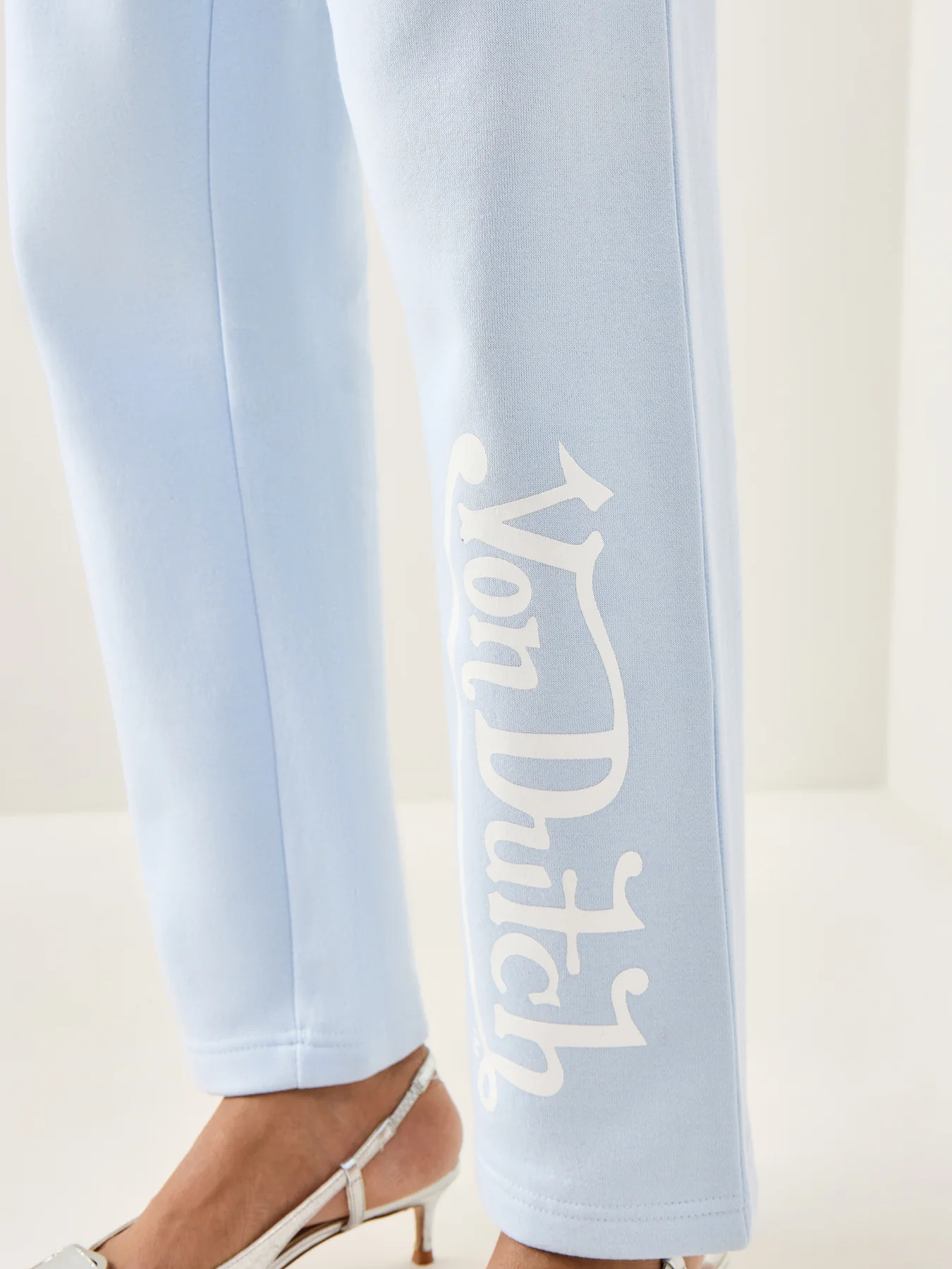 Wide Leg Joggers Blue - Image 3