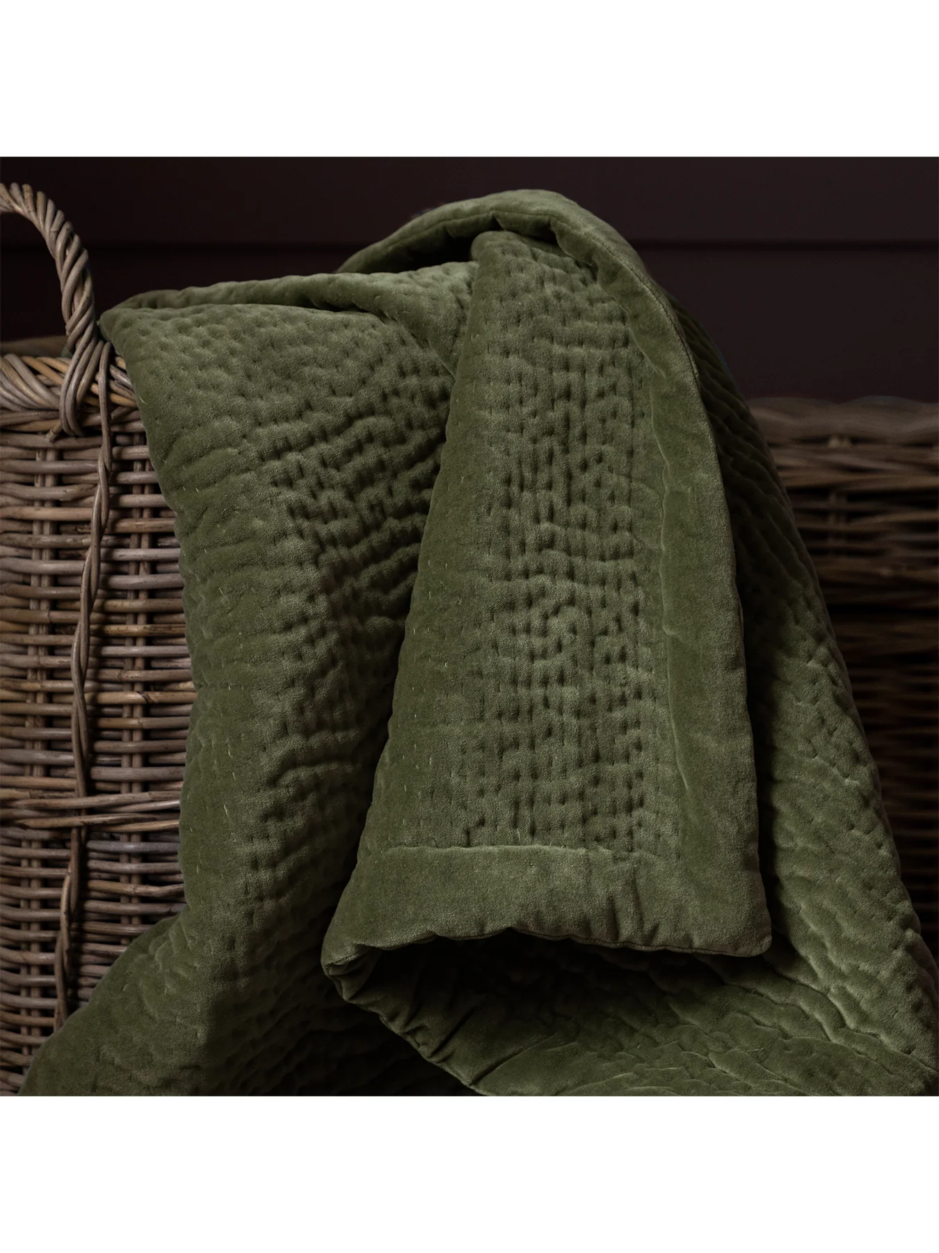Haze Velvet Throw 140x220cm Steel - Image 4