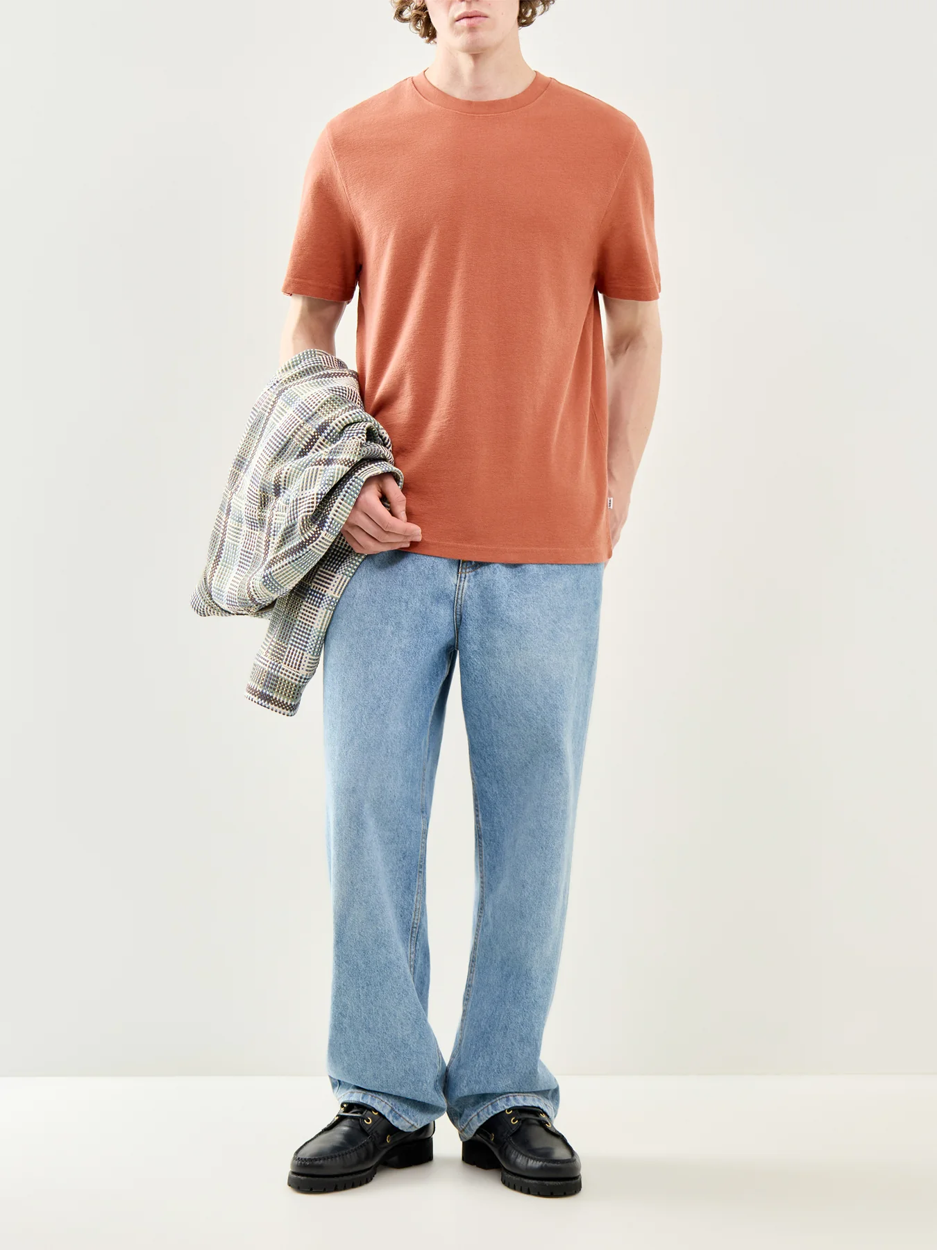 Organic Cotton T-Shirt Orange - Image 2