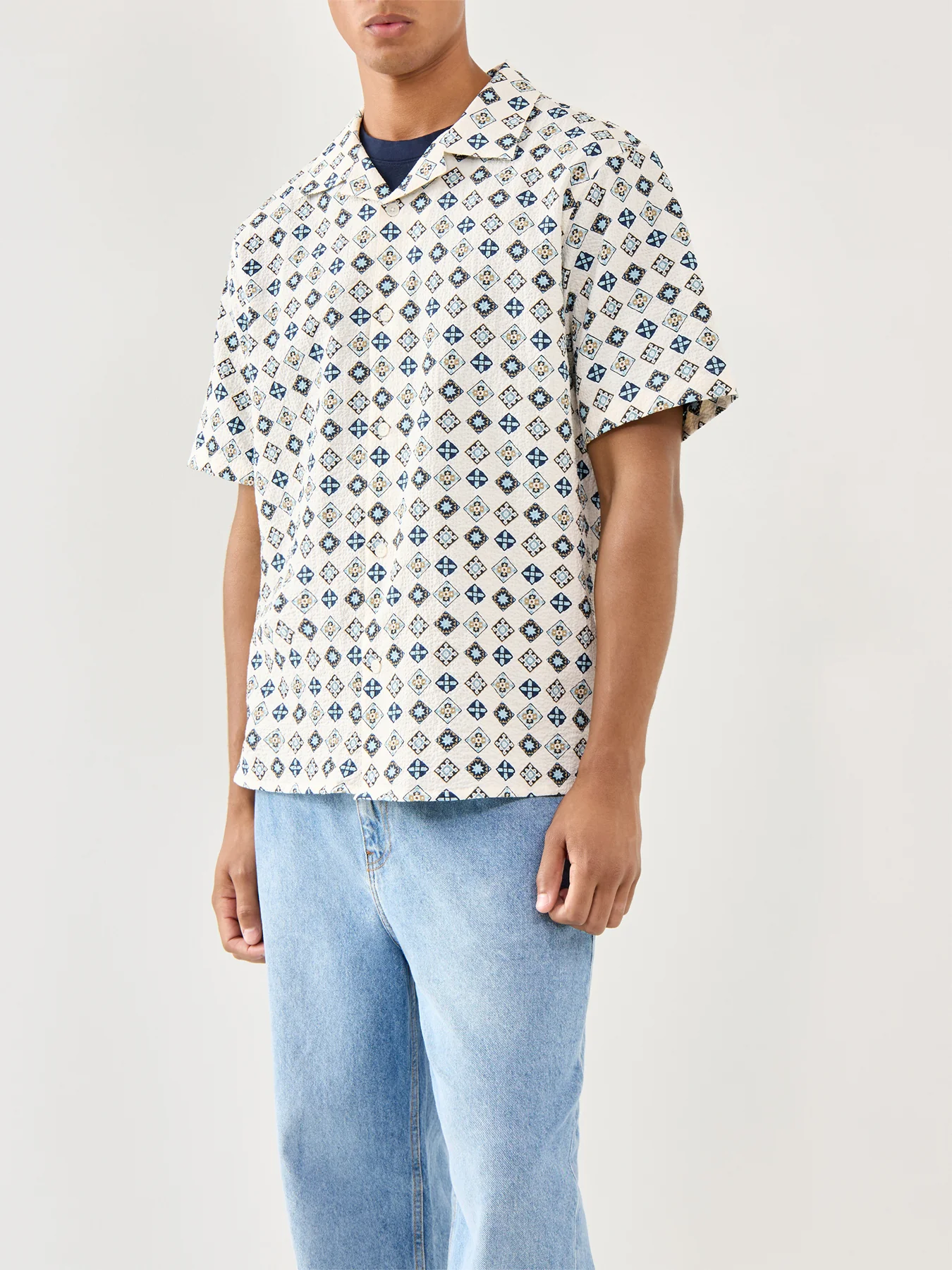 Didcot Geo Tile Ss Shirt - Image 4