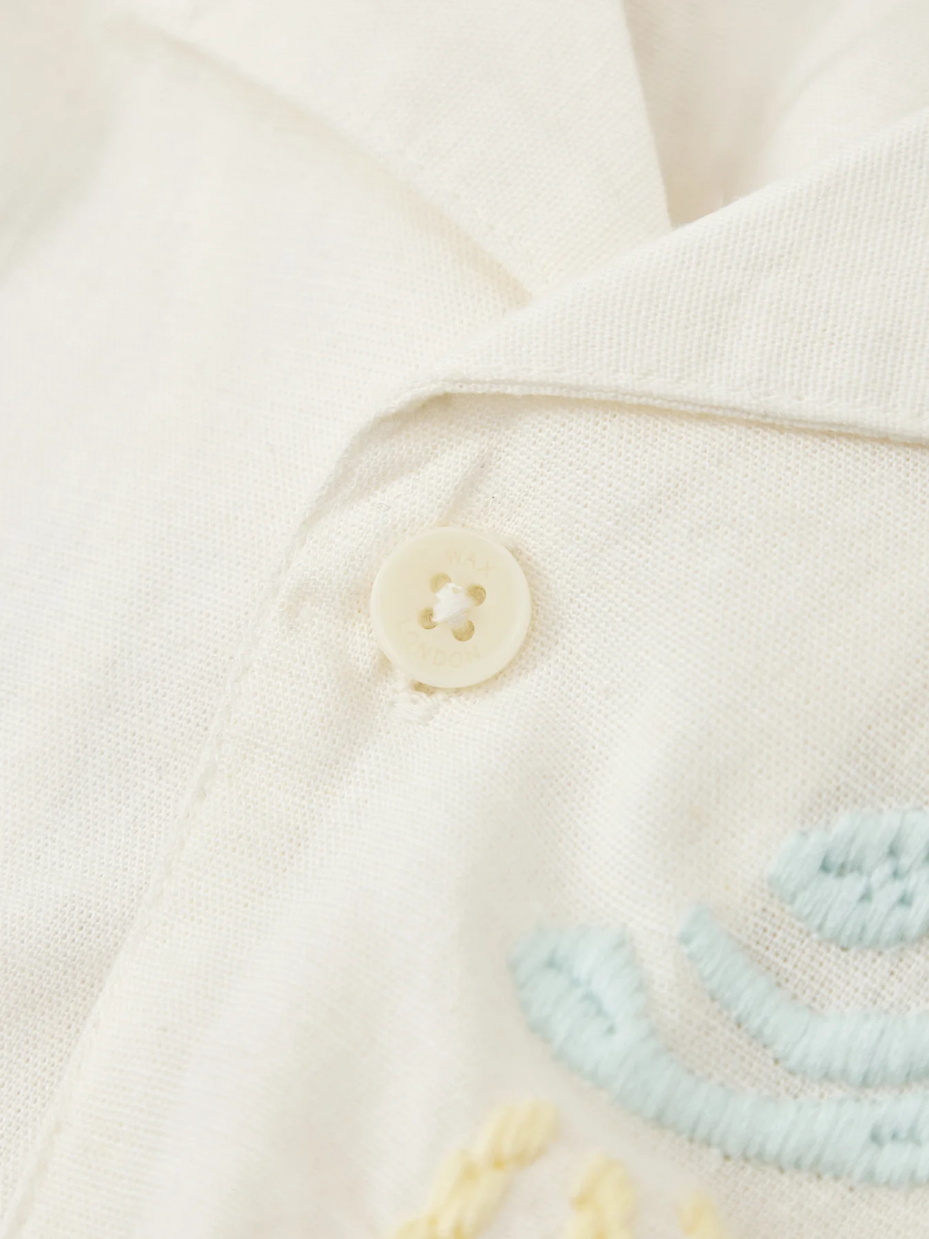 Floral Stitch Short Sleeve Shirt Multi - Image 3