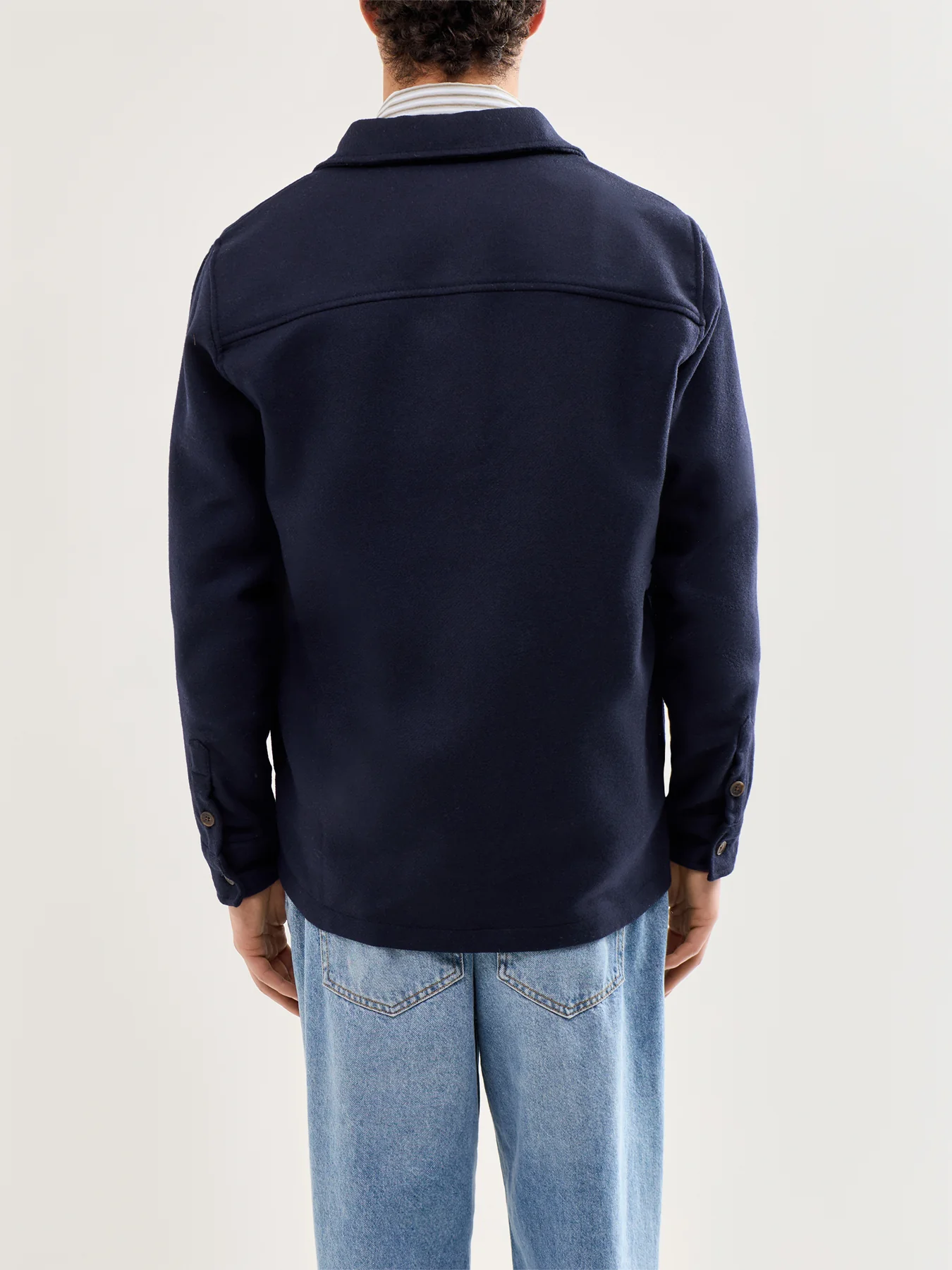 Lomond Overshirt Navy - Image 5