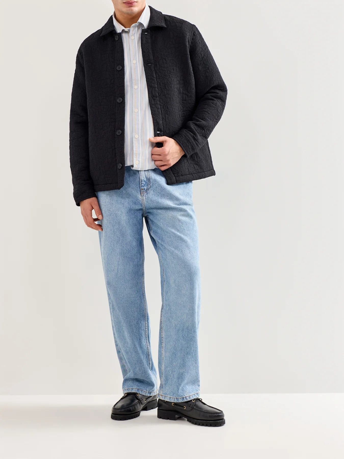 Rockley Overshirt Black - Image 2