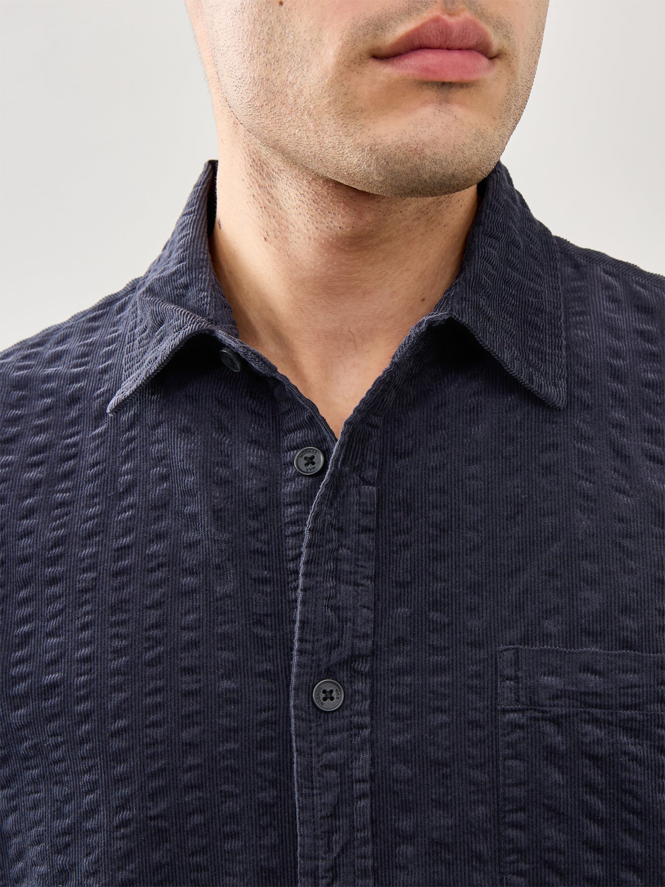 Shelly Shirt Navy - Image 3