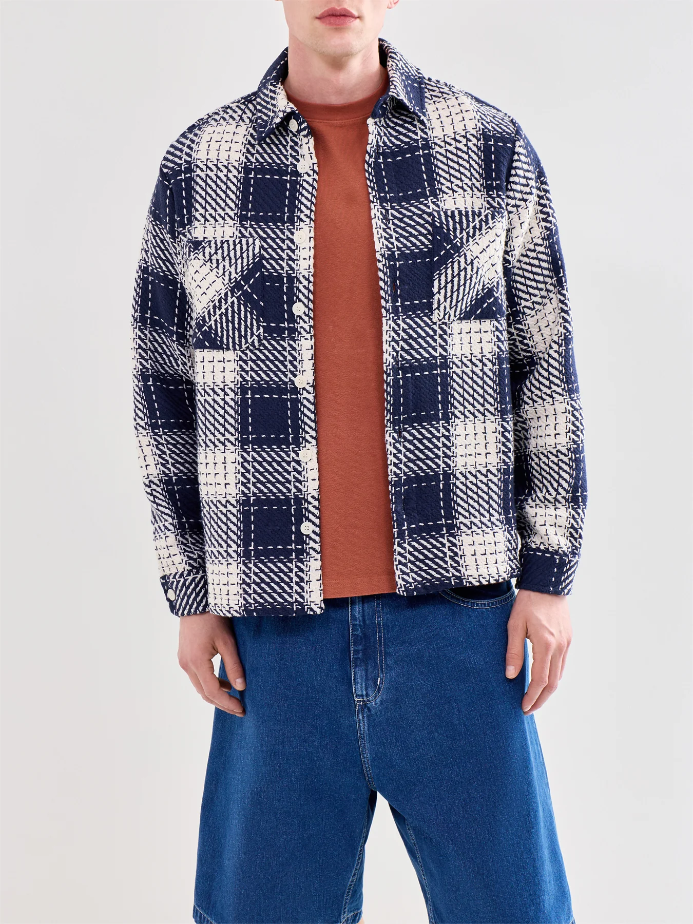 Whiting Overshirt Blue - Image 4