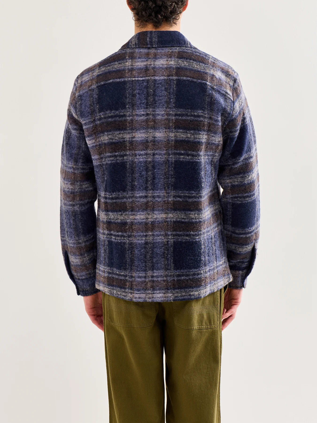 Whiting Overshirt Navy - Image 5