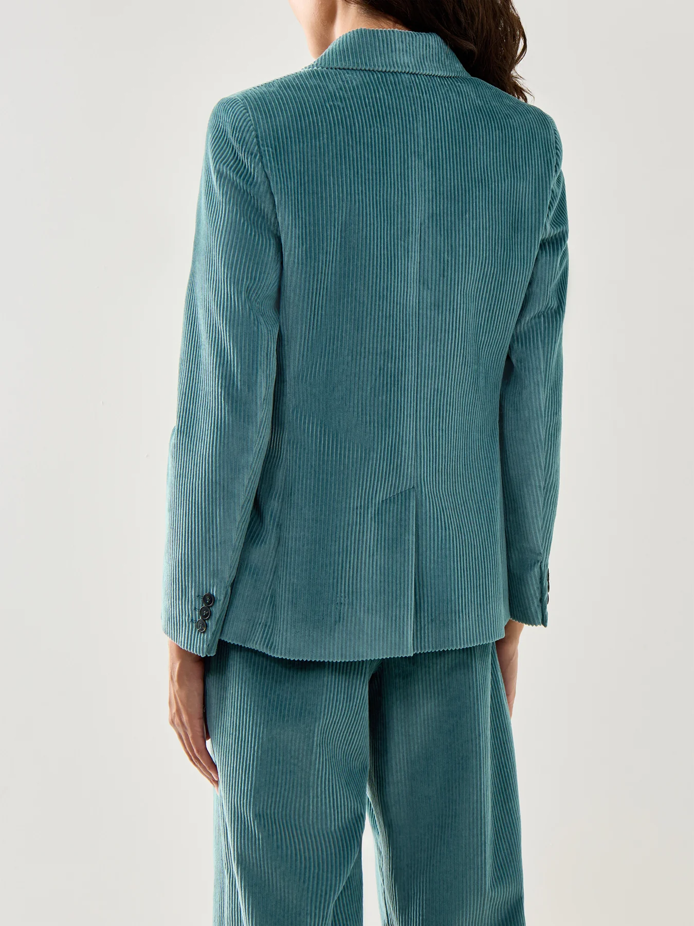 Katanga Cord Double Cotton Breasted Blazer - Image 5