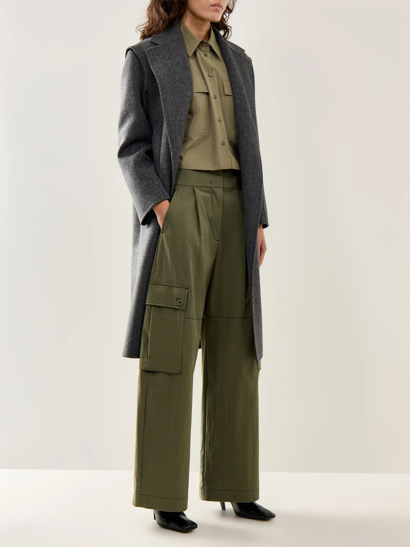 Bruno Shirt Kaki - Image 2