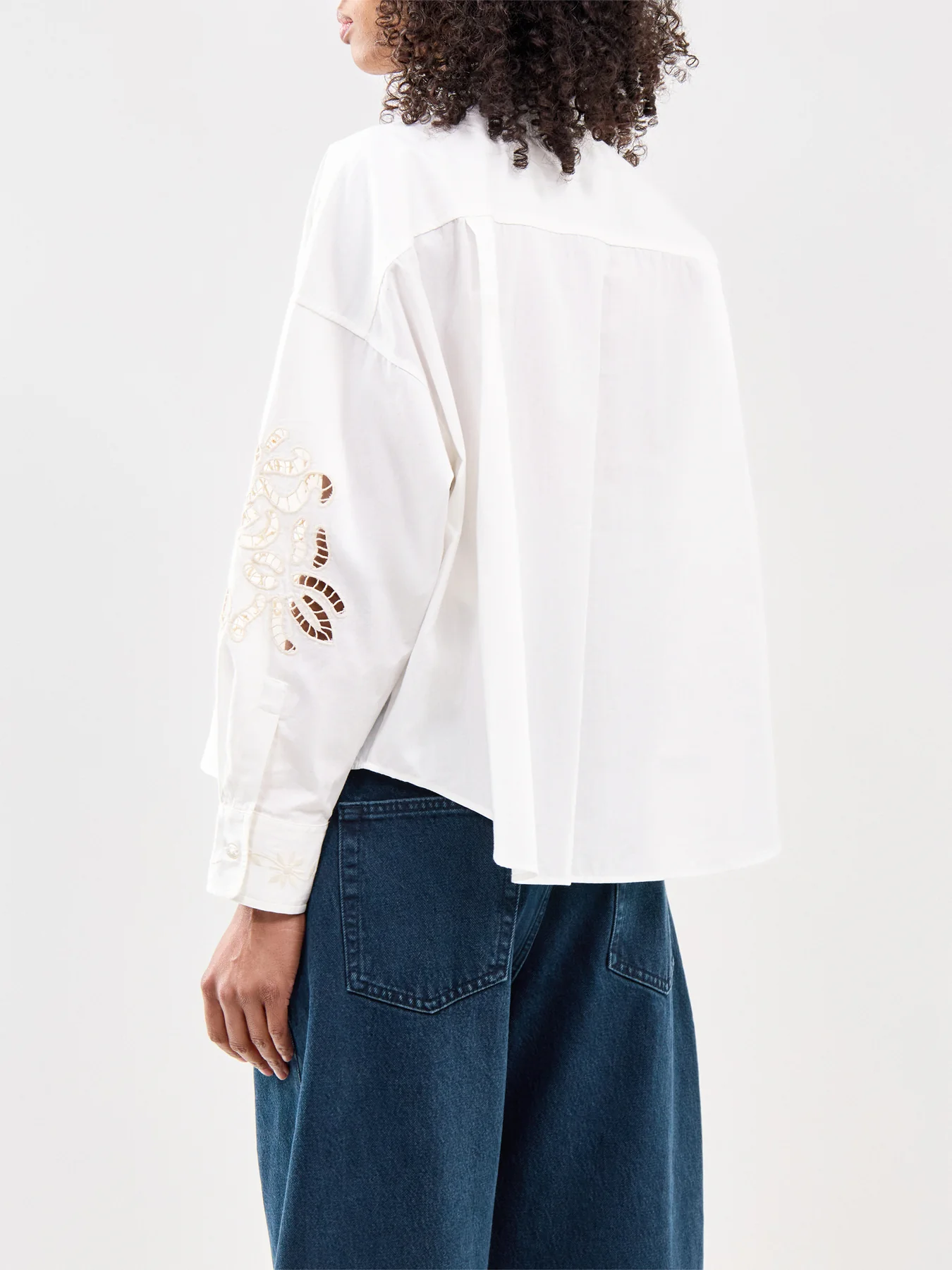 Cotton Shirt White - Image 5