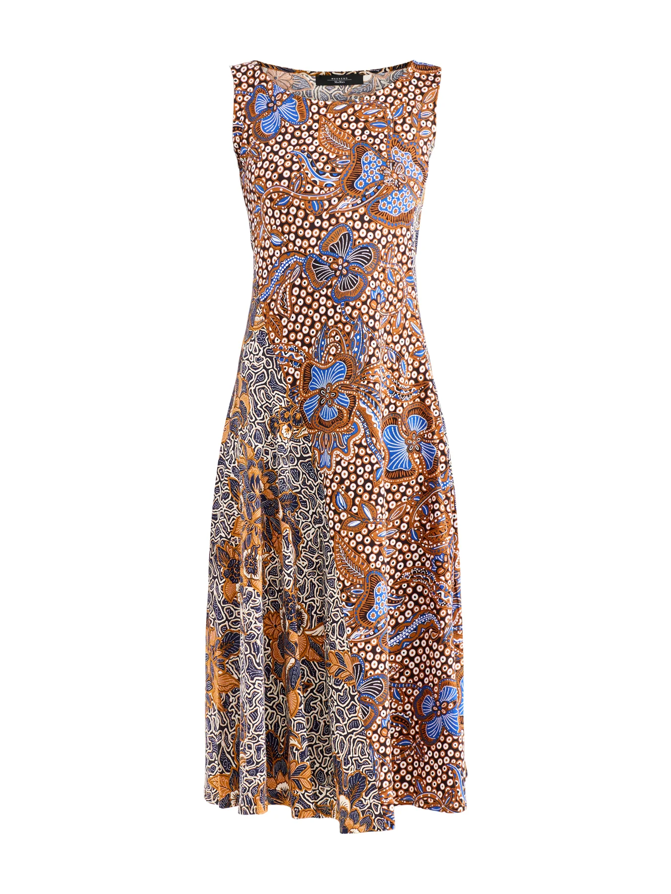 Pausa Cotton Jersey Dress Brown