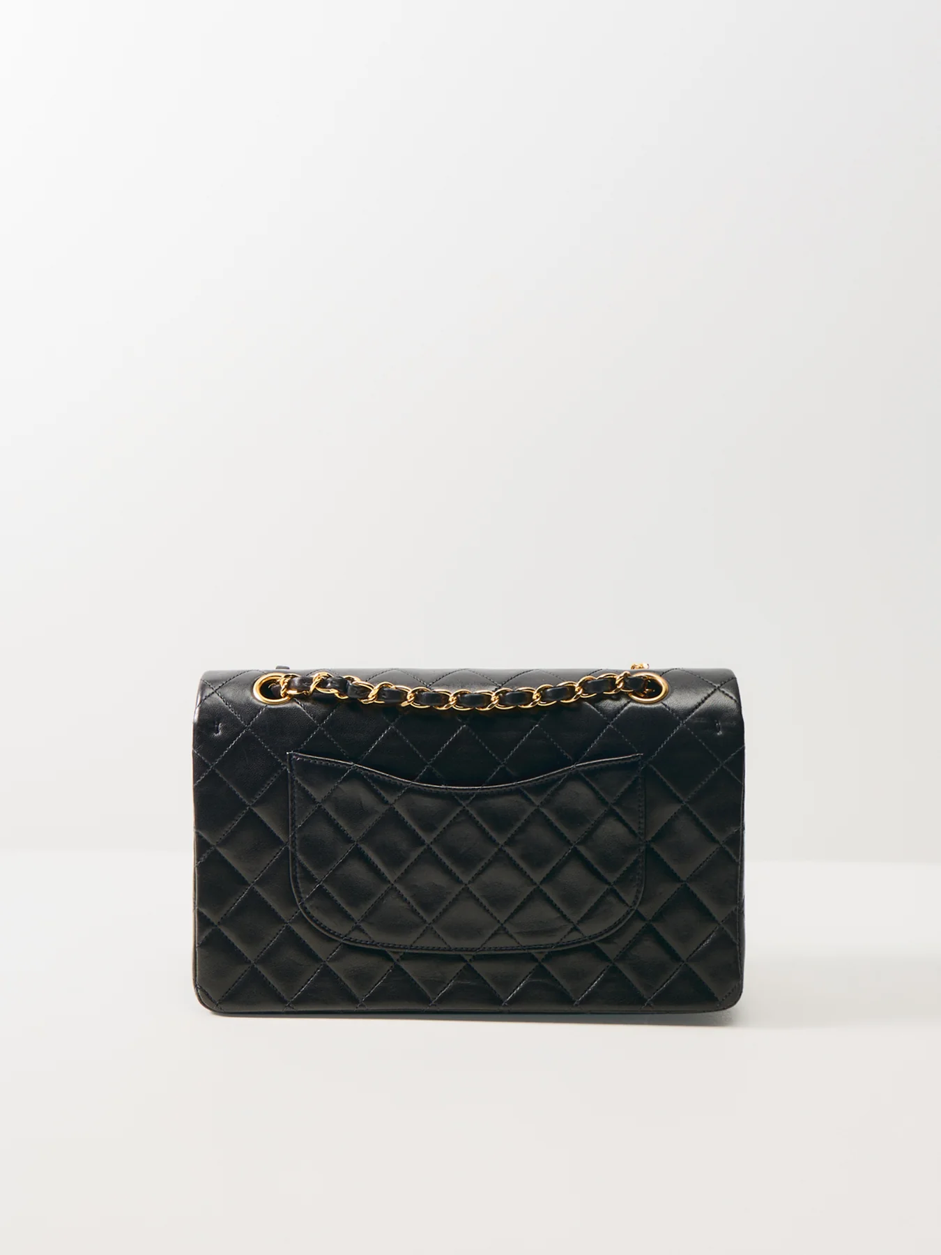 Vintage Chanel 2.55 Reissue 10-Inch Bag Black - Image 3