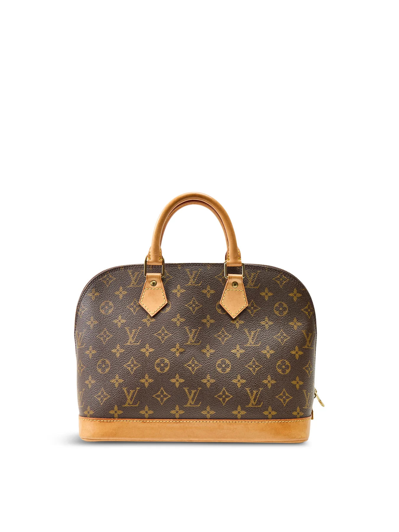 Vintage Louis Vuitton Monogram Alma PM Bag Brown