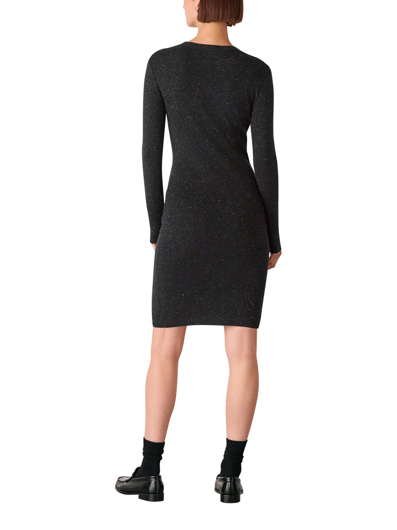 Annie Sparkle Short Knit Dress - Image 3
