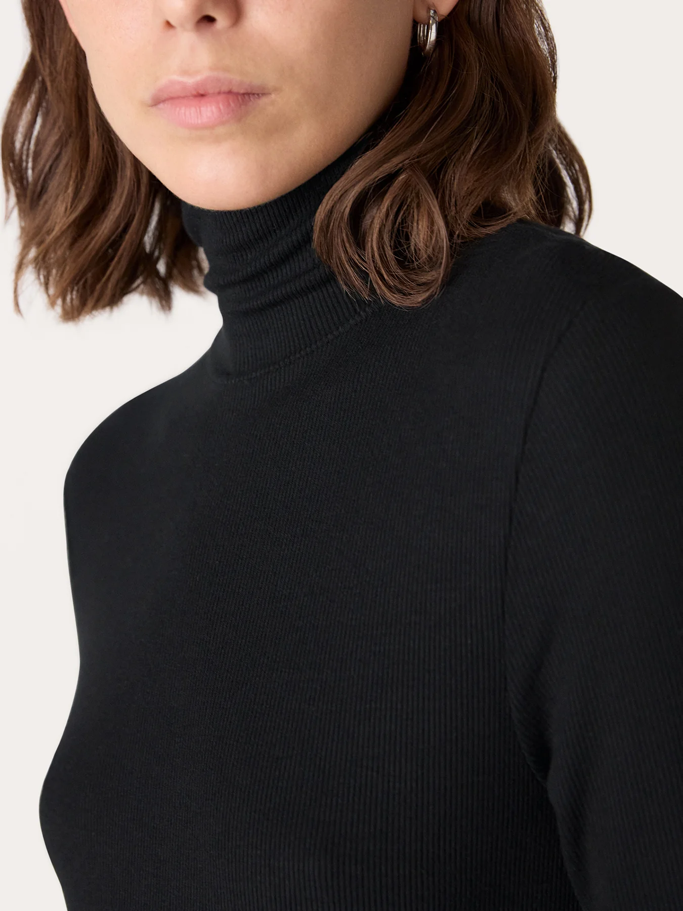 Essential Ribbed Polo Jumper - Image 4