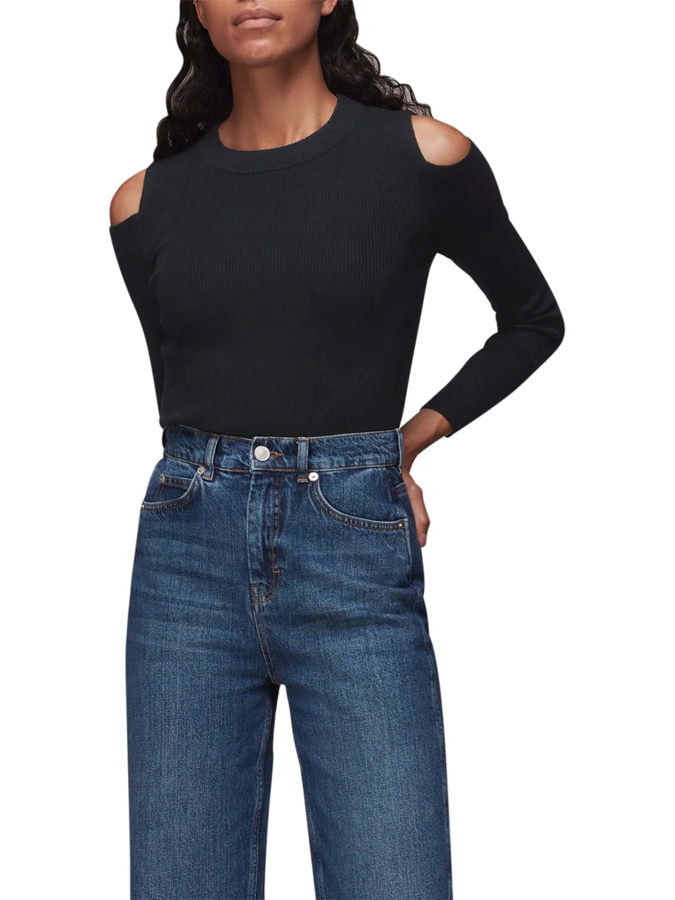 Cold Shoulder Knit - Image 2